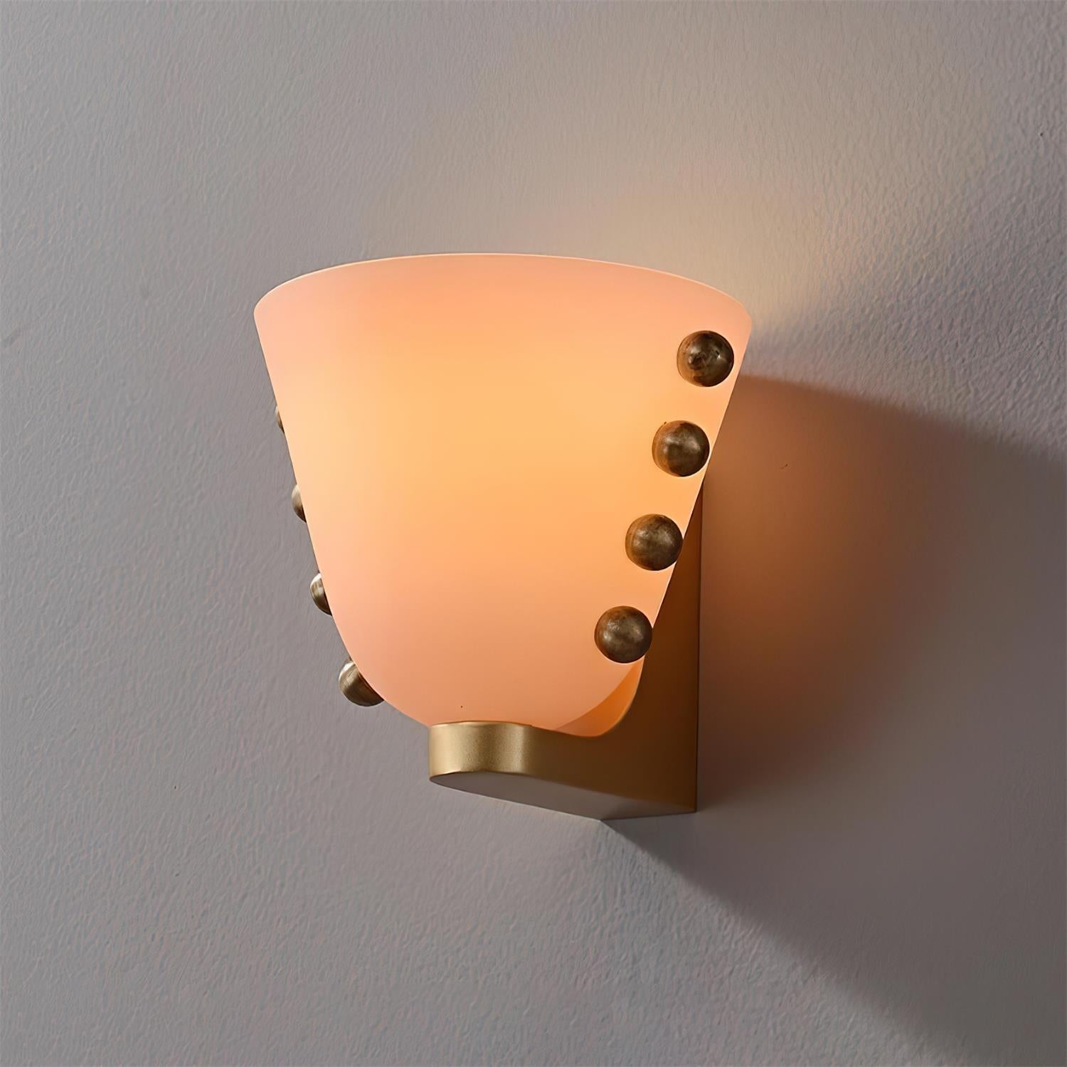 Gemma Wall Lamp with Studded Gemstone-Inspired - Letslighting