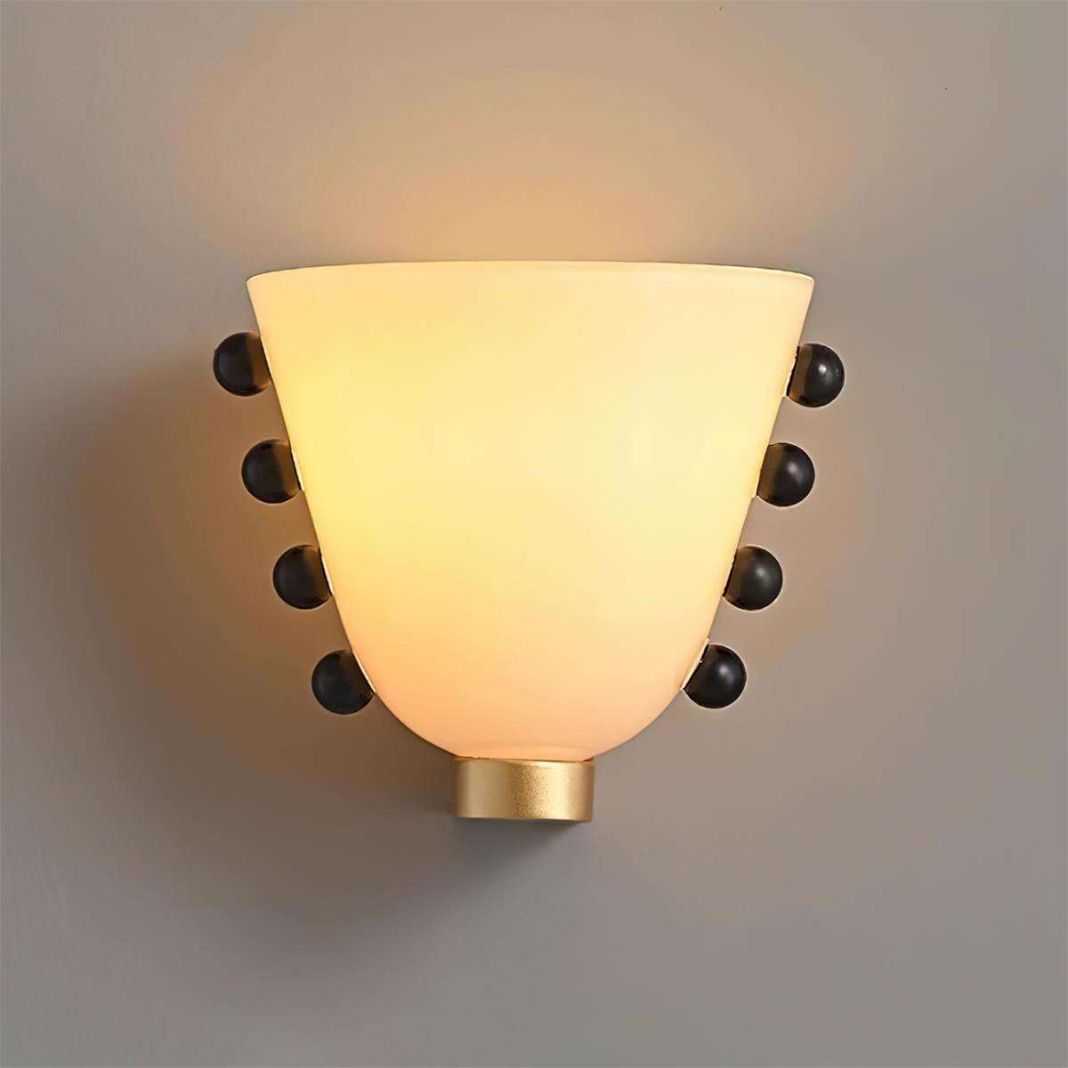 Gemma Wall Lamp with Studded Gemstone-Inspired - Letslighting