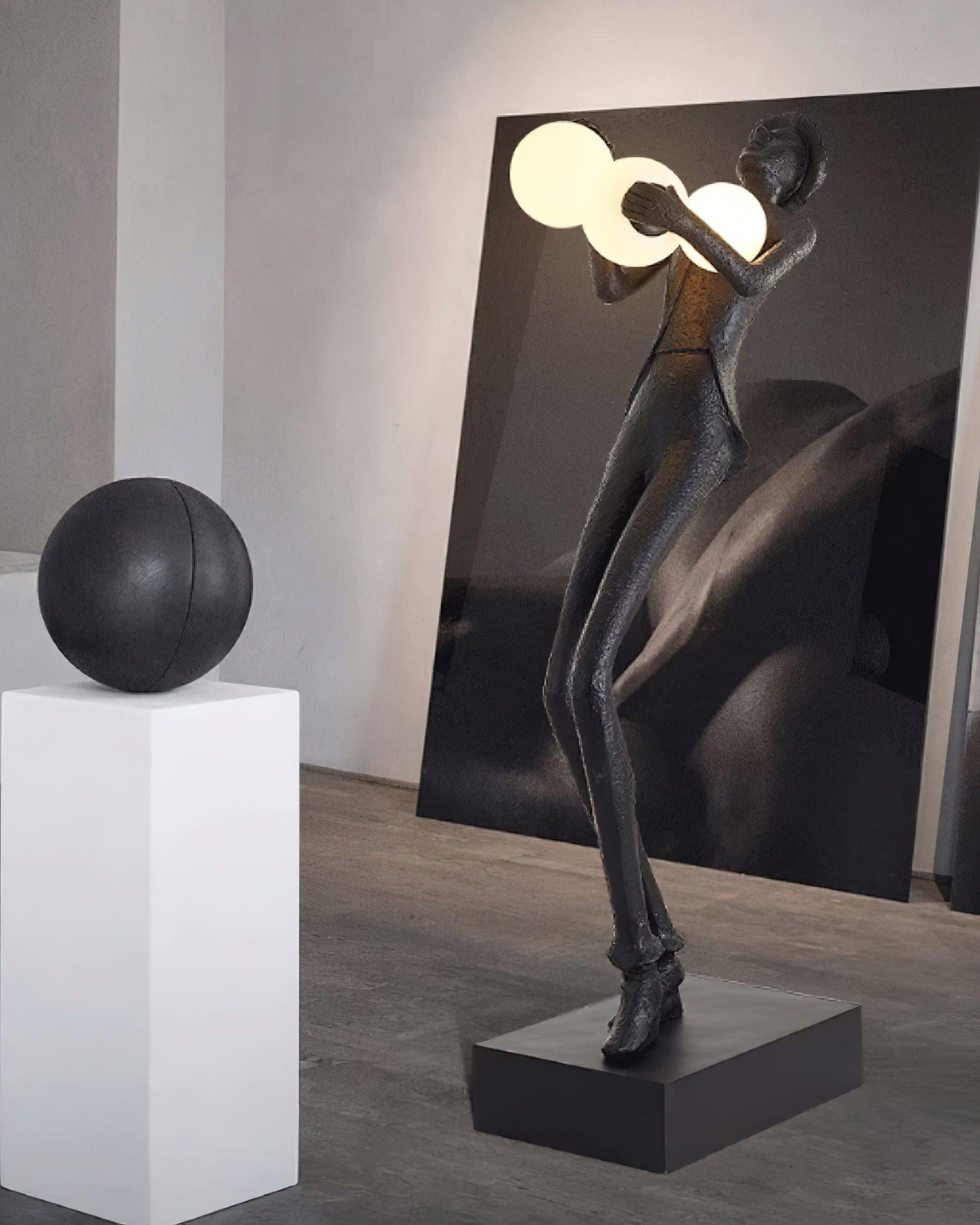 Evlirir Artistic Bronze Floor Lamp - Letslighting