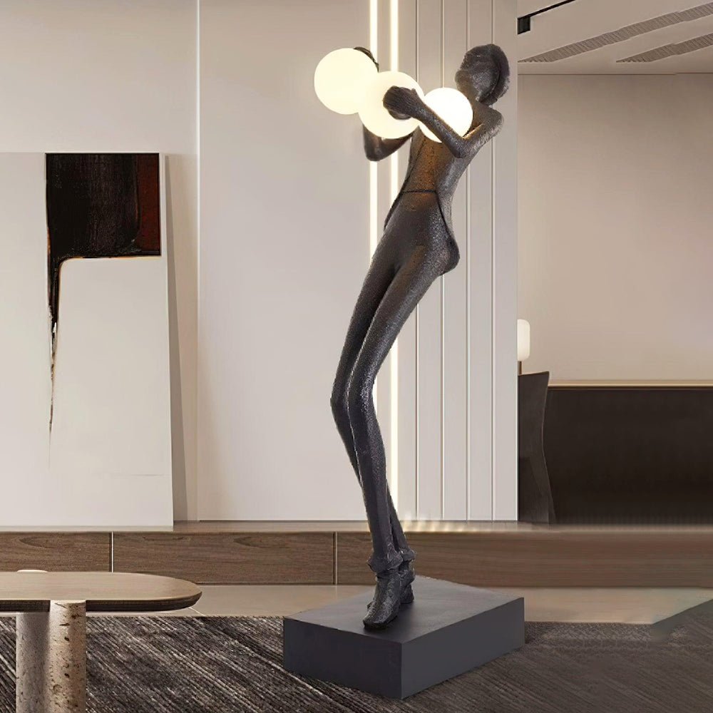 Evlirir Artistic Bronze Floor Lamp - Letslighting