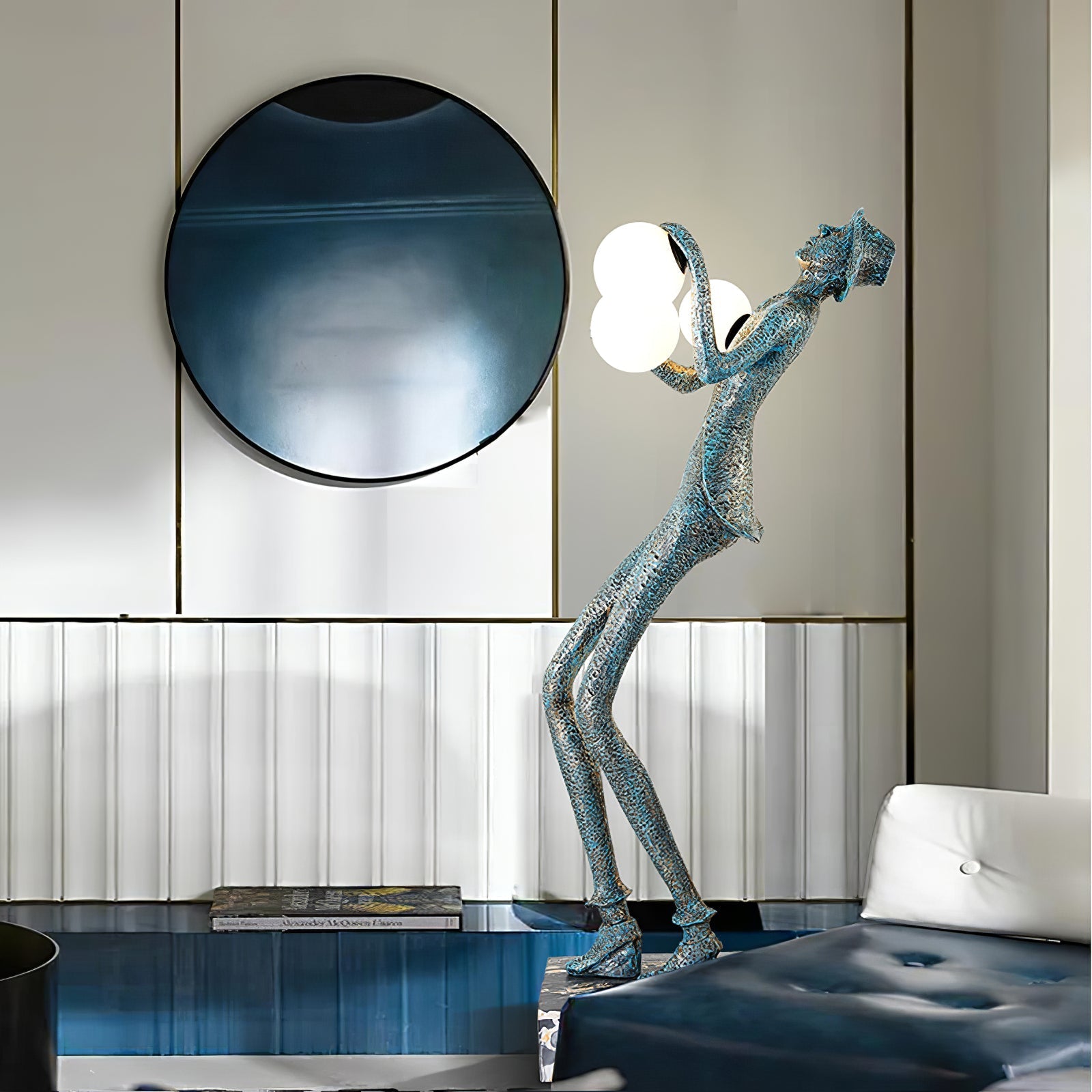 Evlirir Artistic Bronze Floor Lamp - Letslighting
