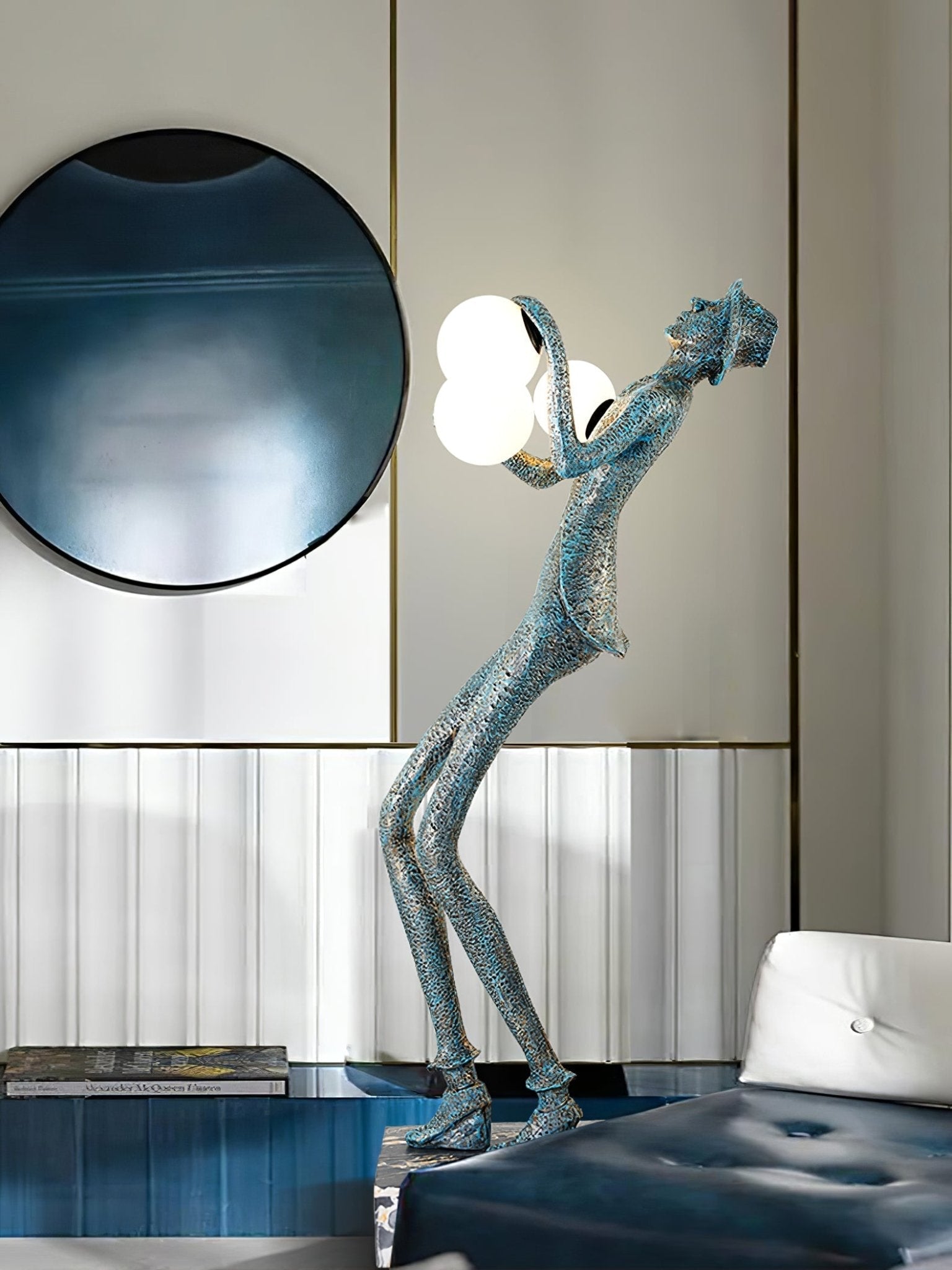 Evlirir Artistic Bronze Floor Lamp - Letslighting