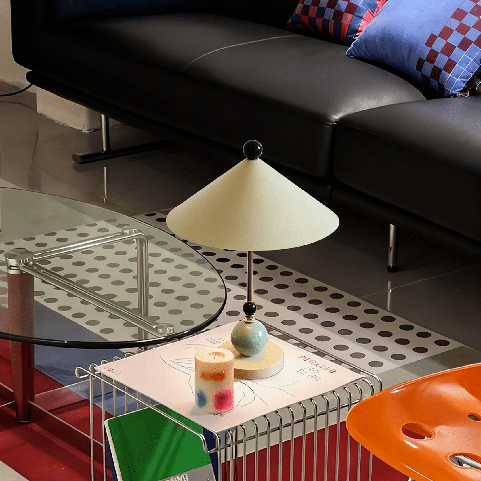 Geo Modern Metal Table Light