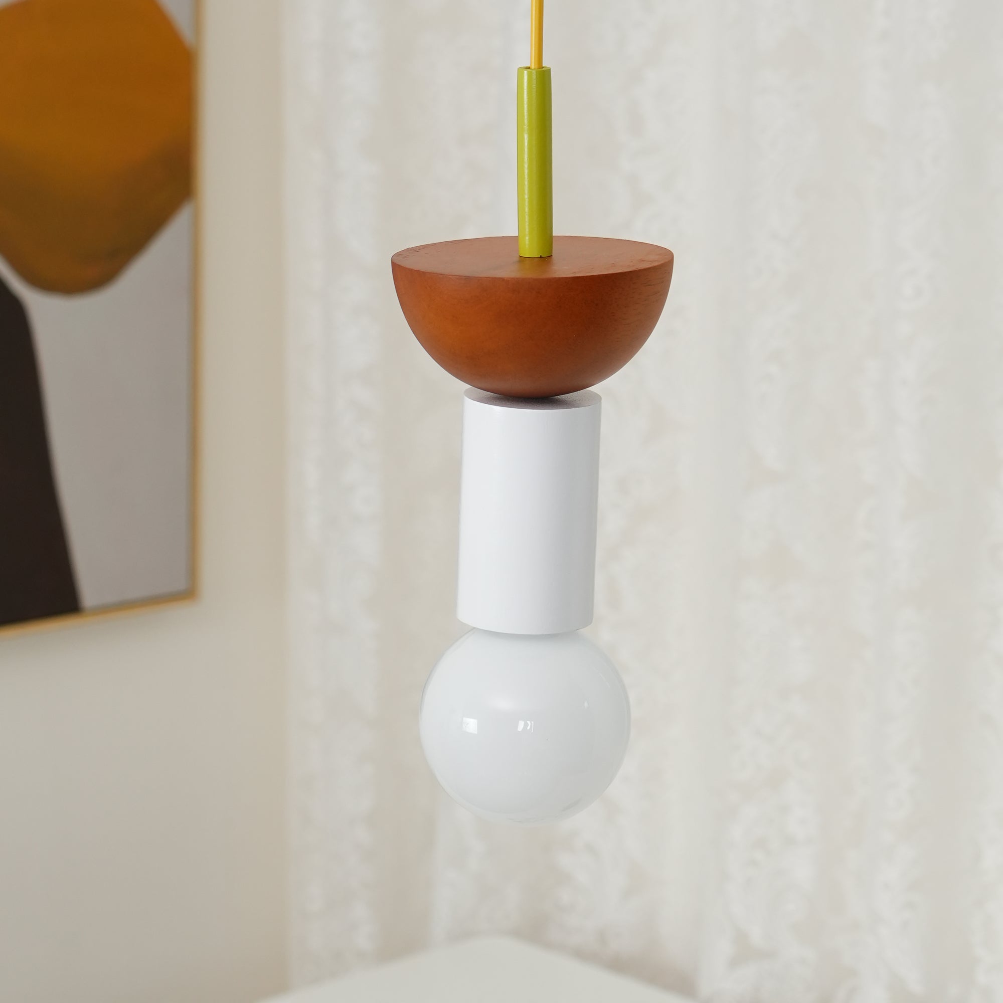 Elena Modern Wood Pendant Light - Letslighting