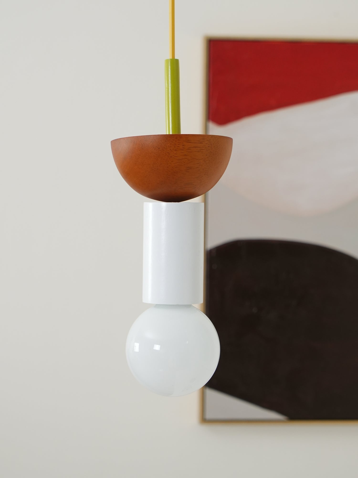 Elena Modern Wood Pendant Light - Letslighting