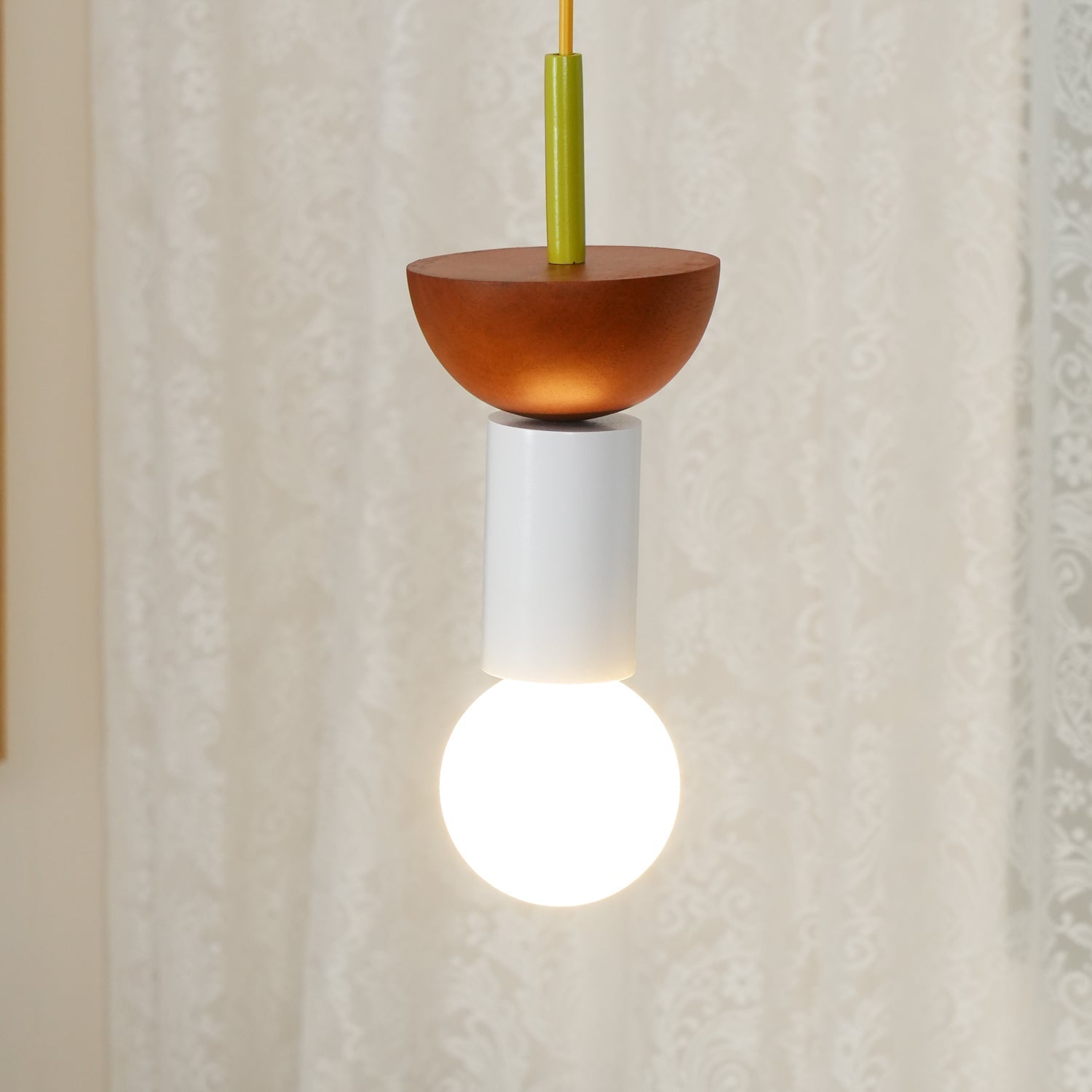 Elena Modern Wood Pendant Light - Letslighting