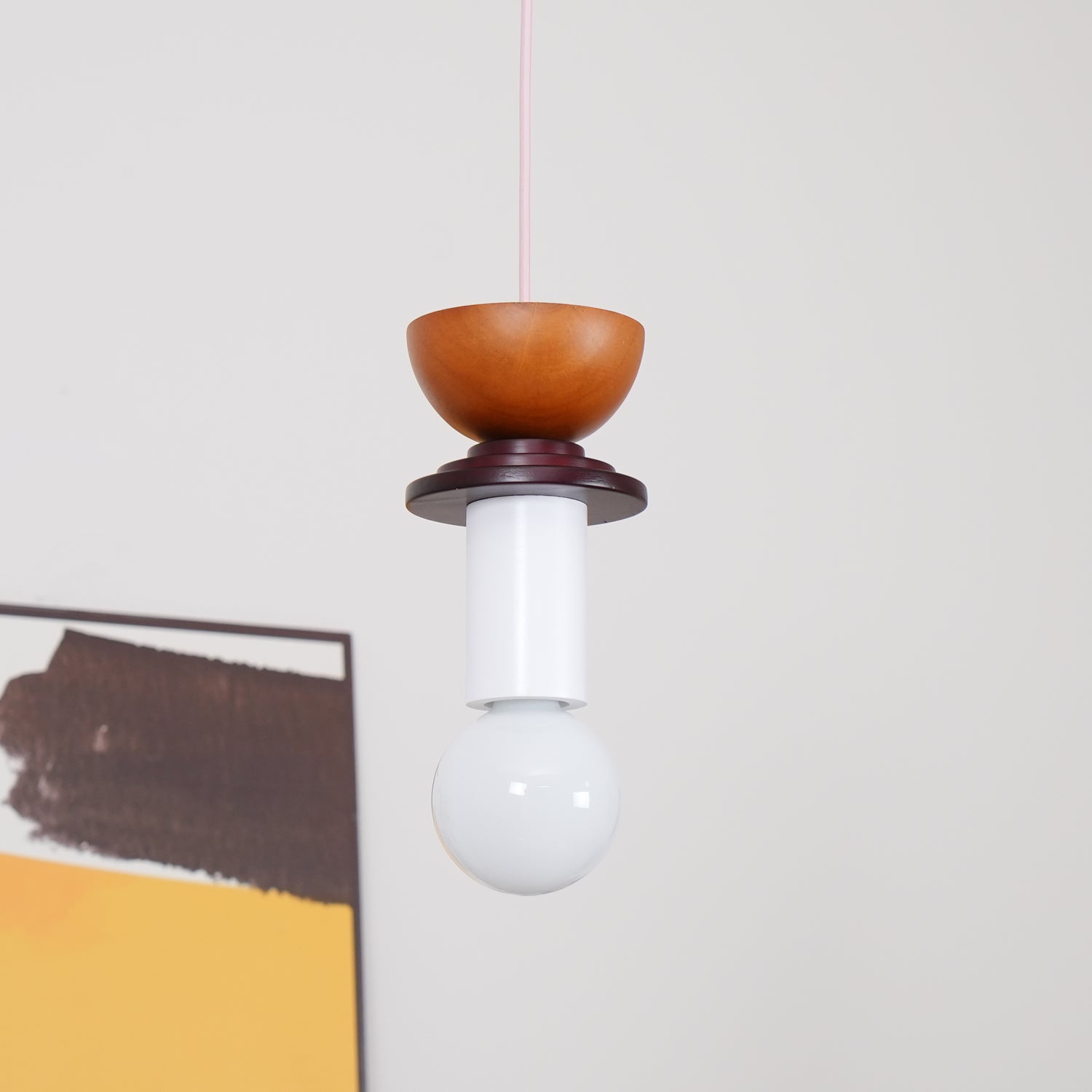 Elena Modern Wood Pendant Light - Letslighting