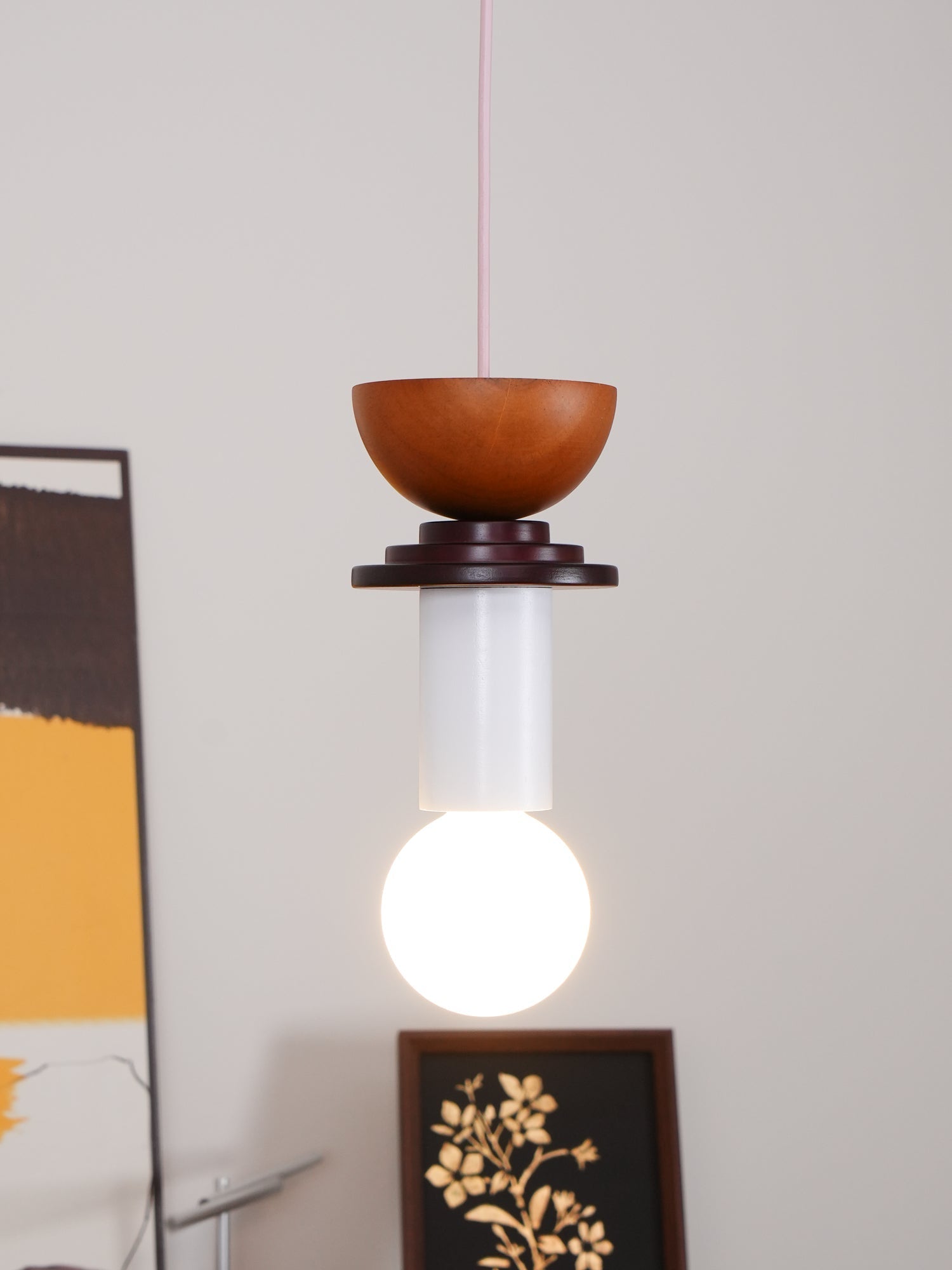 Elena Modern Wood Pendant Light - Letslighting