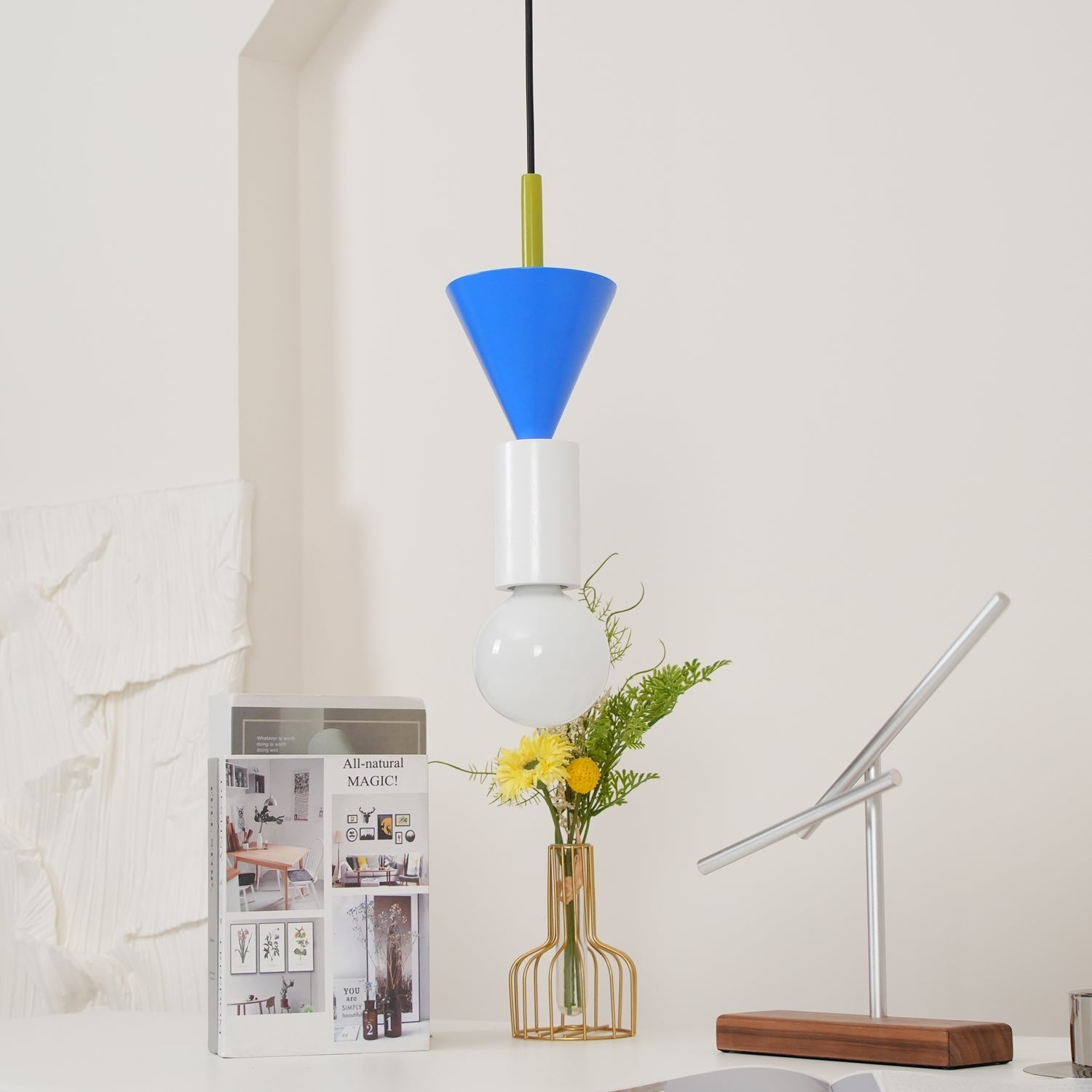 Elena Modern Wood Pendant Light - Letslighting