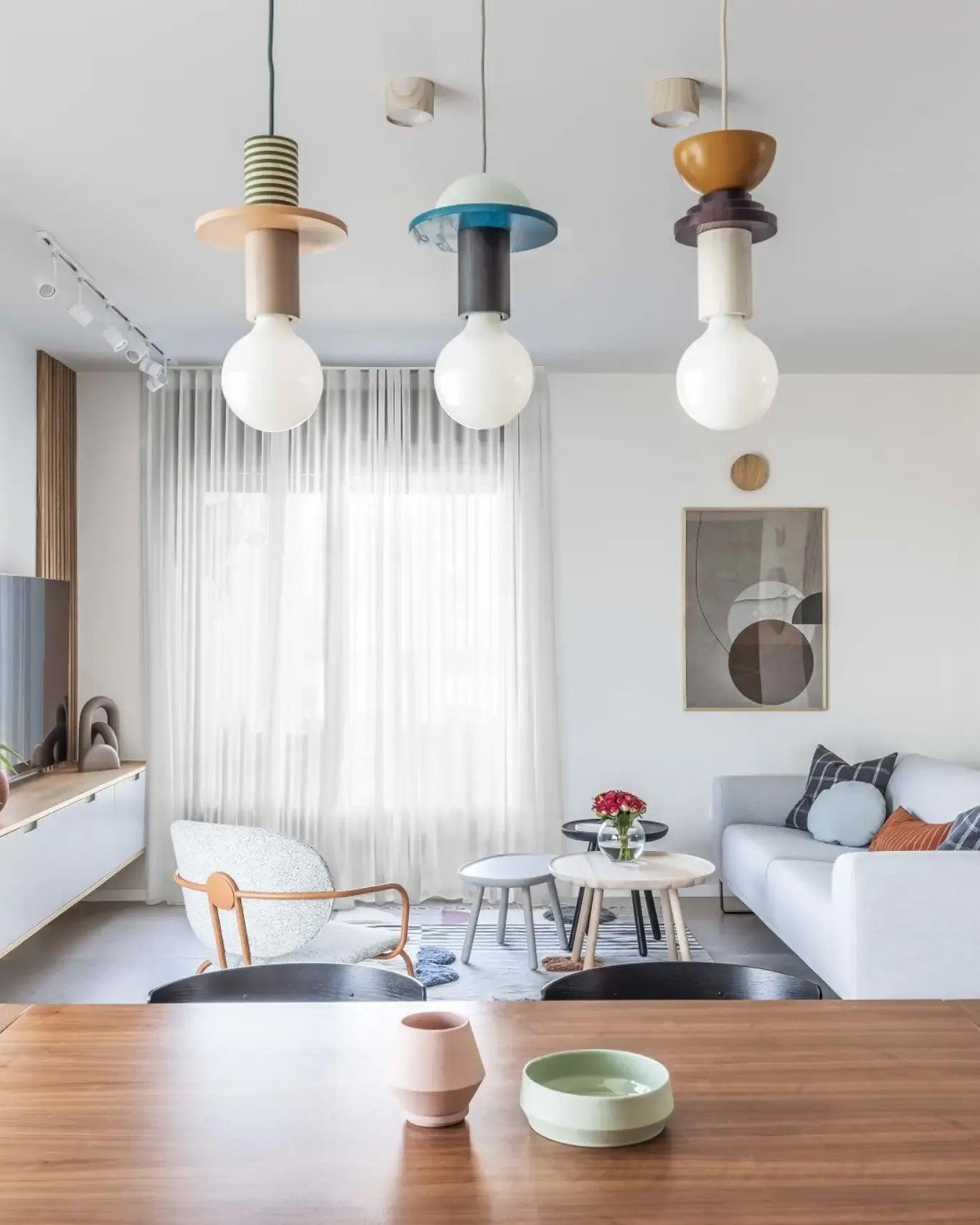 Elena Modern Wood Pendant Light - Letslighting
