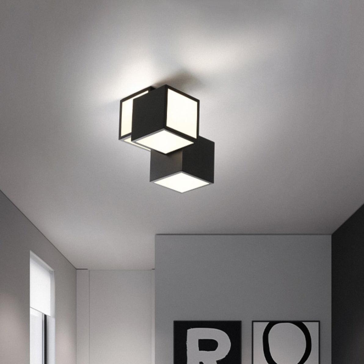 Evsilarae Modern Minimalist Geometric Ceiling Lamp - Letslighting