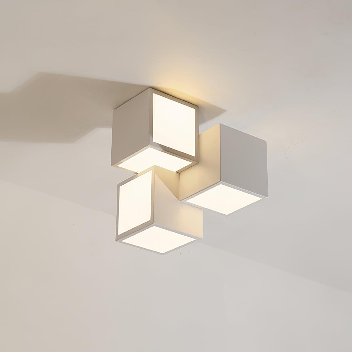 Evsilarae Modern Minimalist Geometric Ceiling Lamp - Letslighting