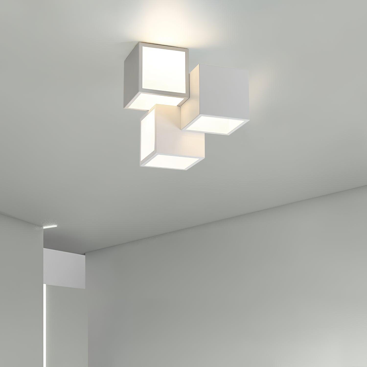 Evsilarae Modern Minimalist Geometric Ceiling Lamp - Letslighting