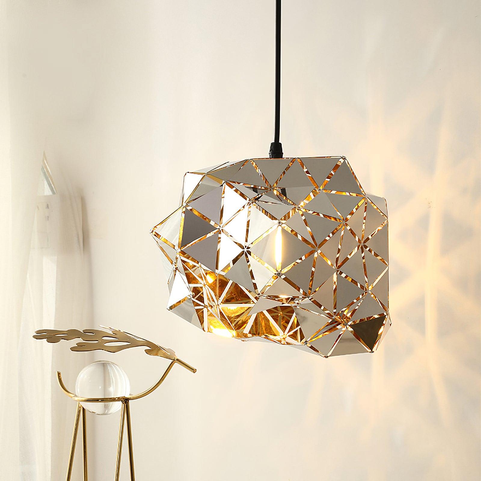 Nyraeila Premium Nordic Art Panel Pendant Lamp - Letslighting