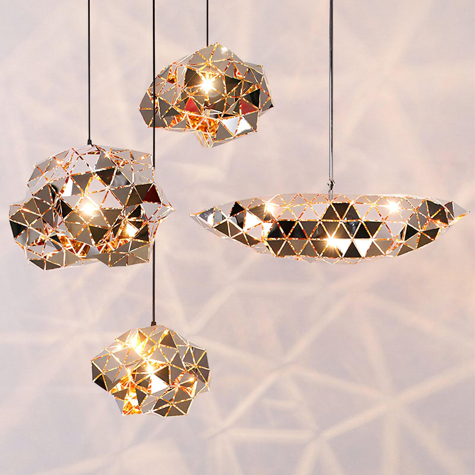 Nyraeila Premium Nordic Art Panel Pendant Lamp - Letslighting