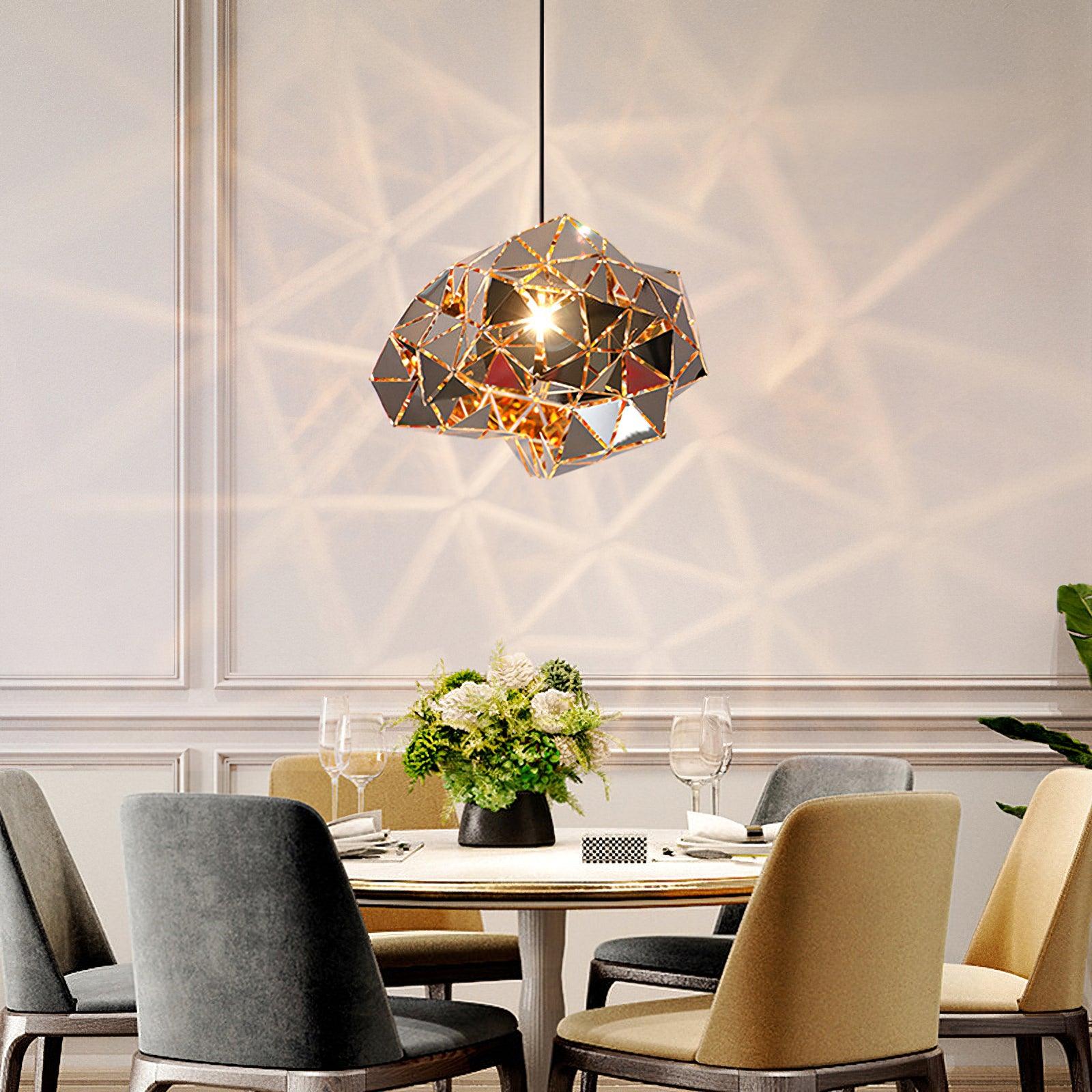 Nyraeila Premium Nordic Art Panel Pendant Lamp - Letslighting