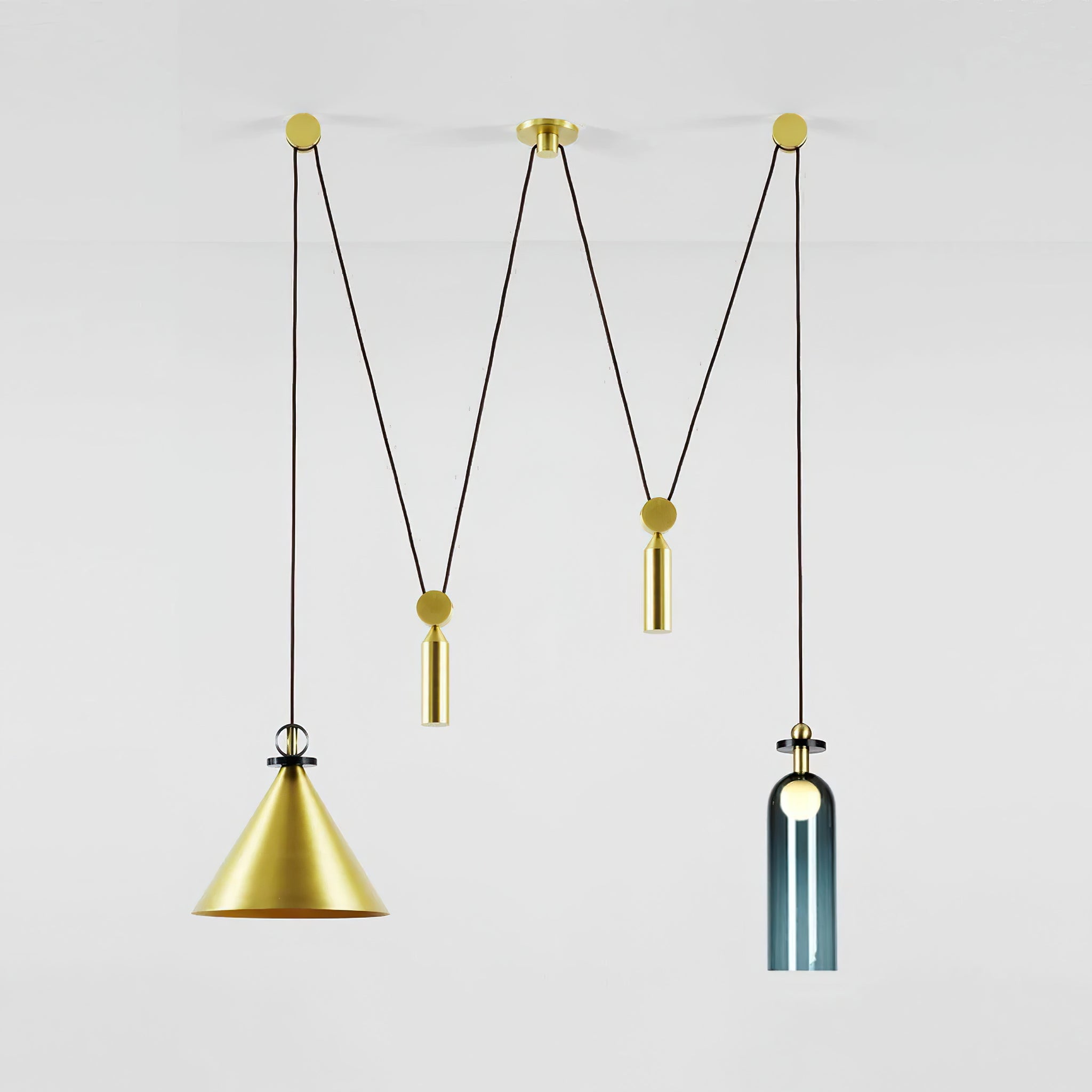 Lustra Chandelier Geometric Shape Art - Letslighting