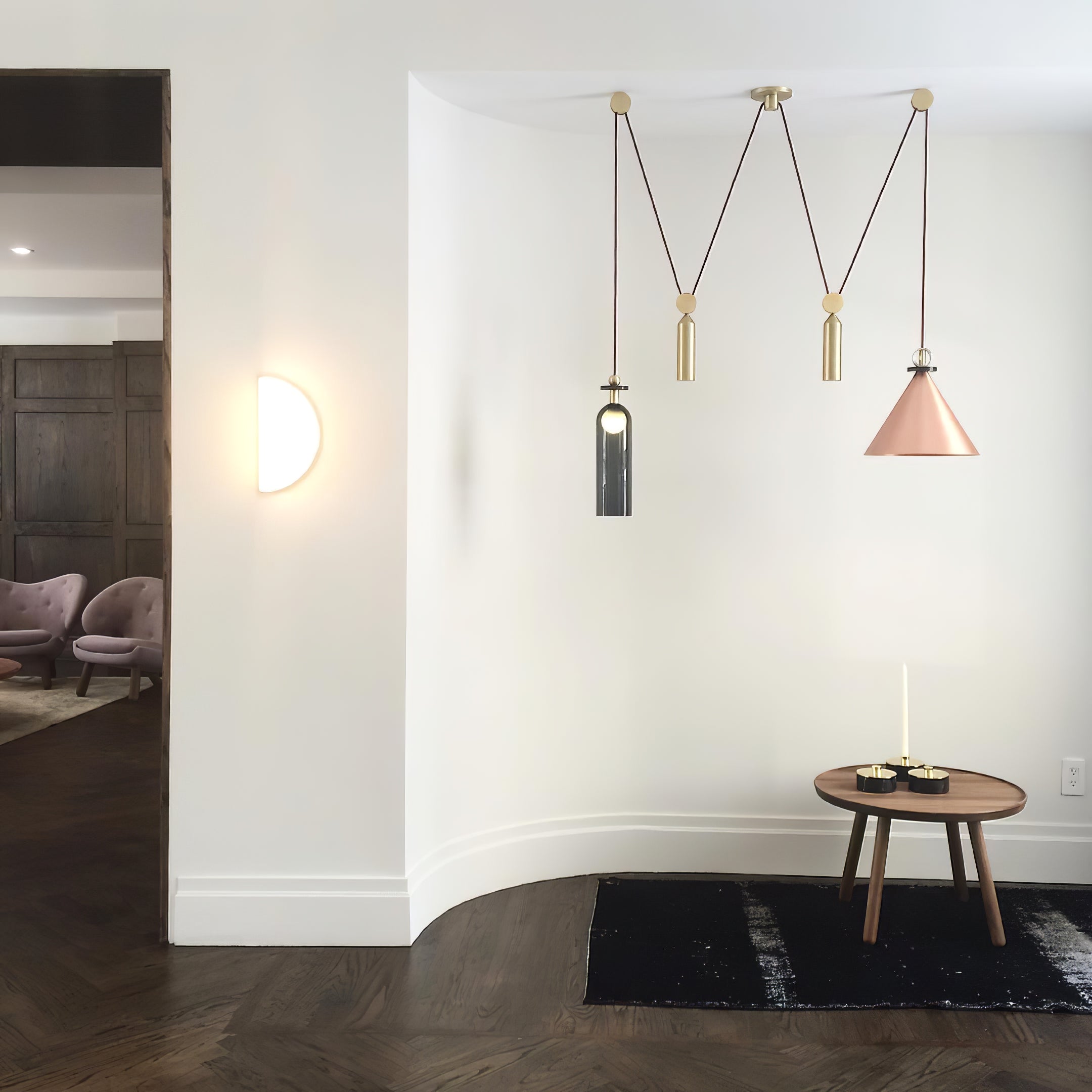 Lustra Chandelier Geometric Shape Art - Letslighting