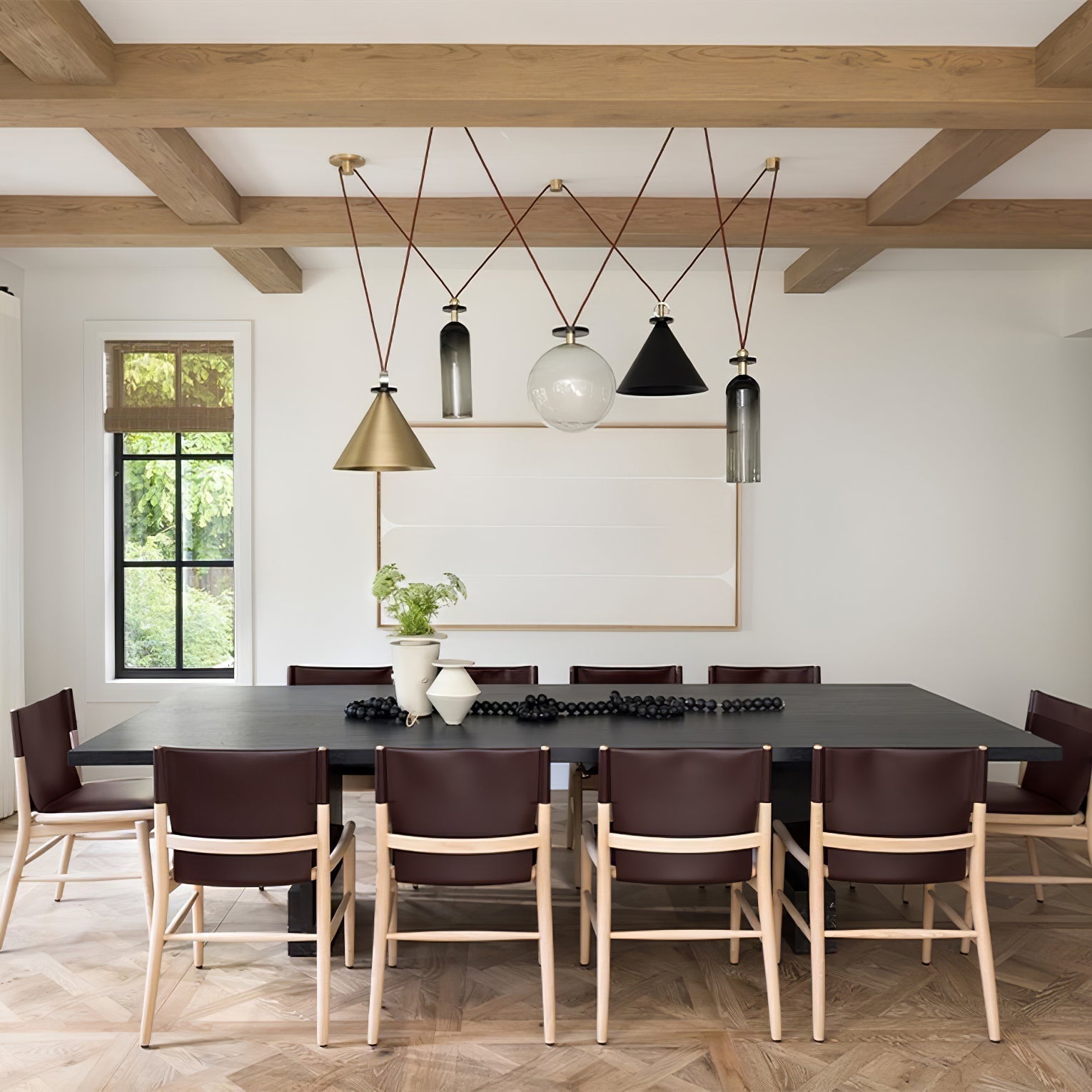 Lustra Chandelier Geometric Shape Art - Letslighting