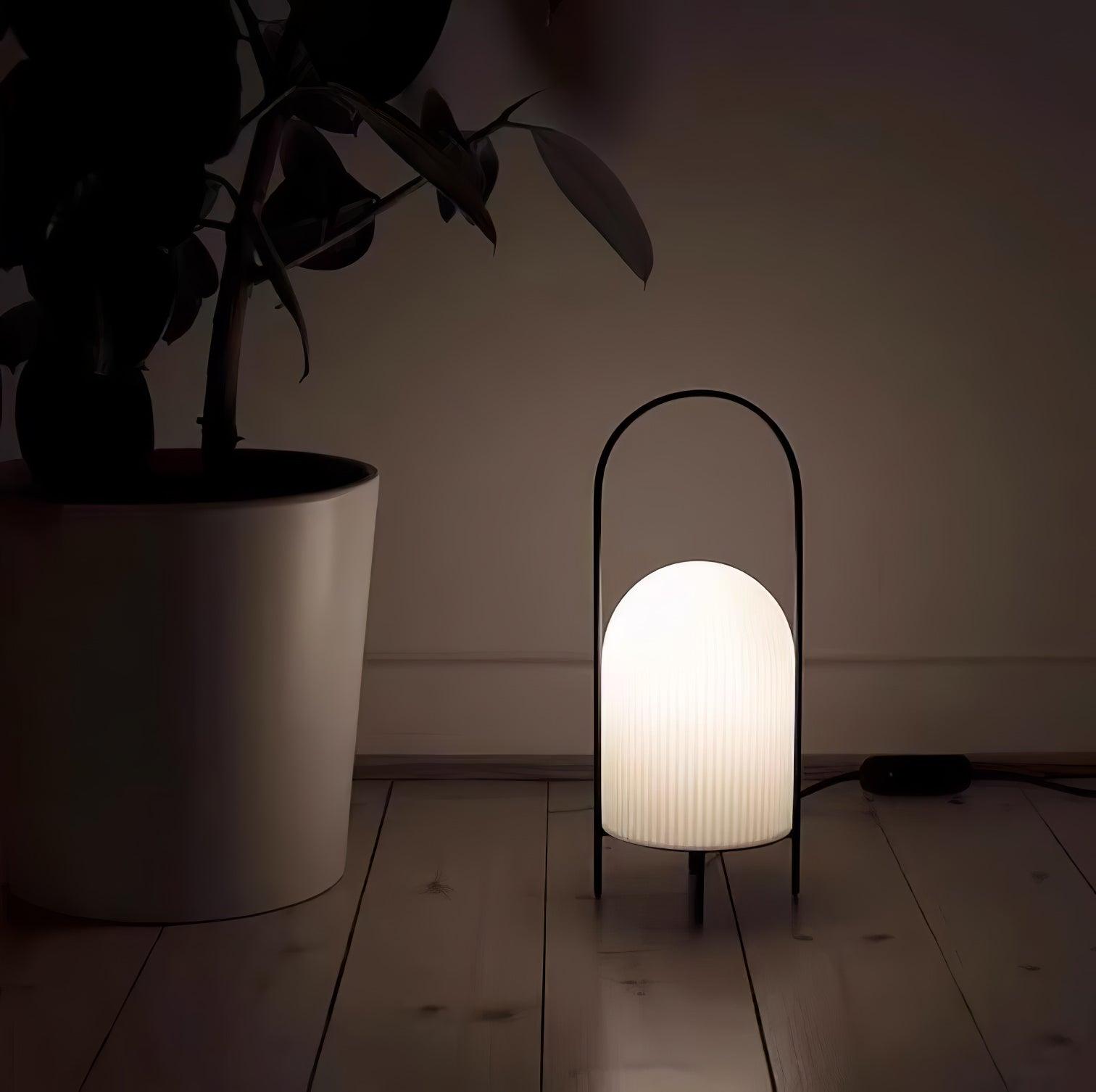 Firaie Glass Minimalist Table Lamp - Letslighting