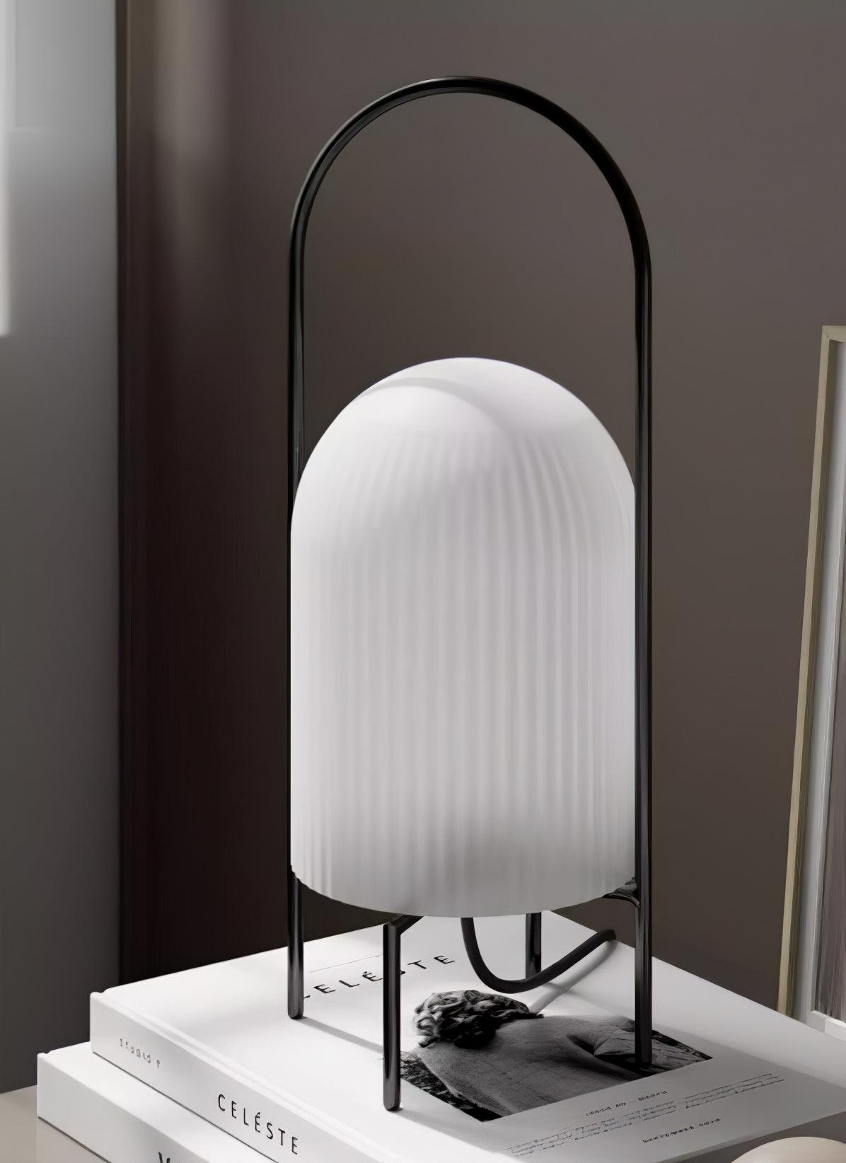 Firaie Glass Minimalist Table Lamp - Letslighting