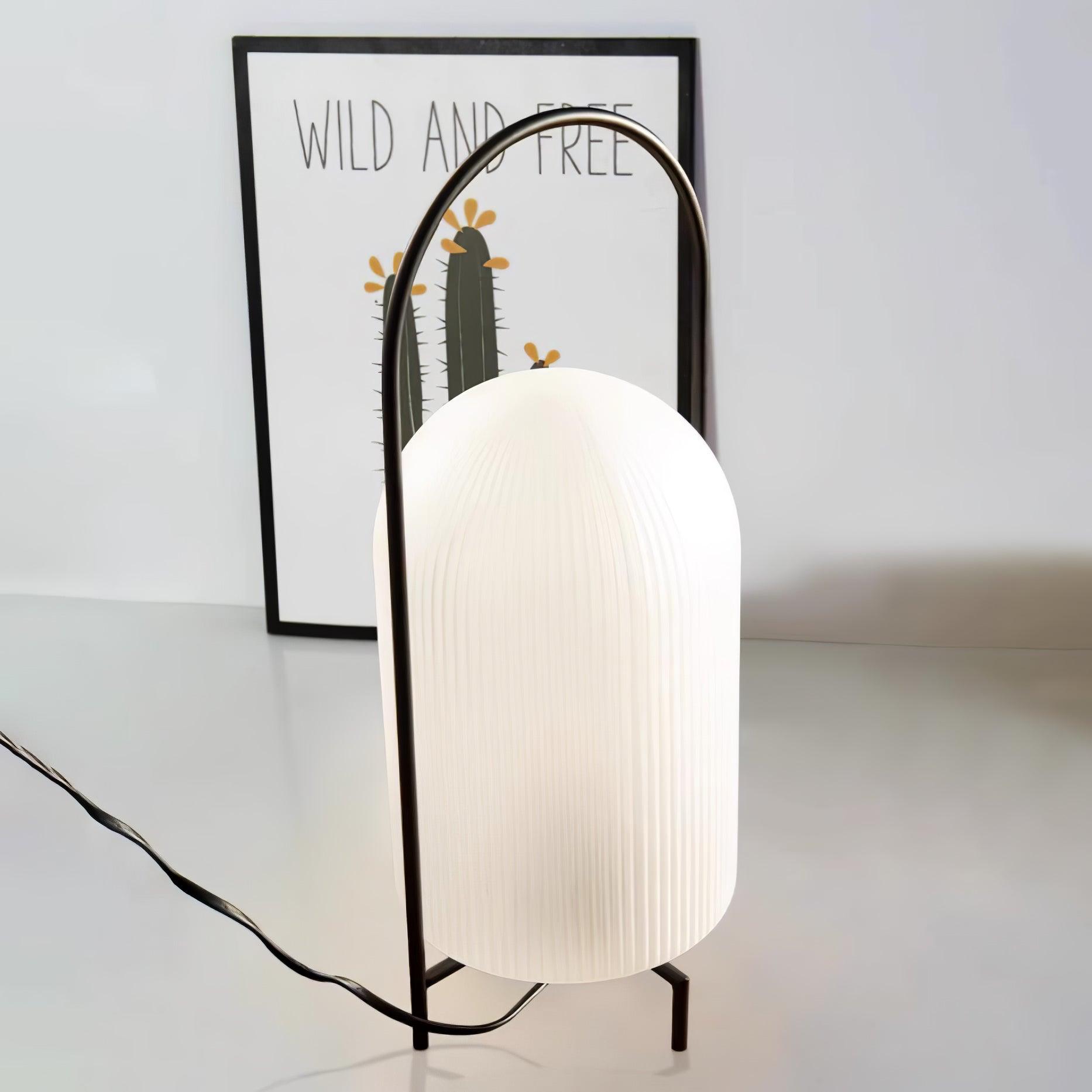 Firaie Glass Minimalist Table Lamp - Letslighting