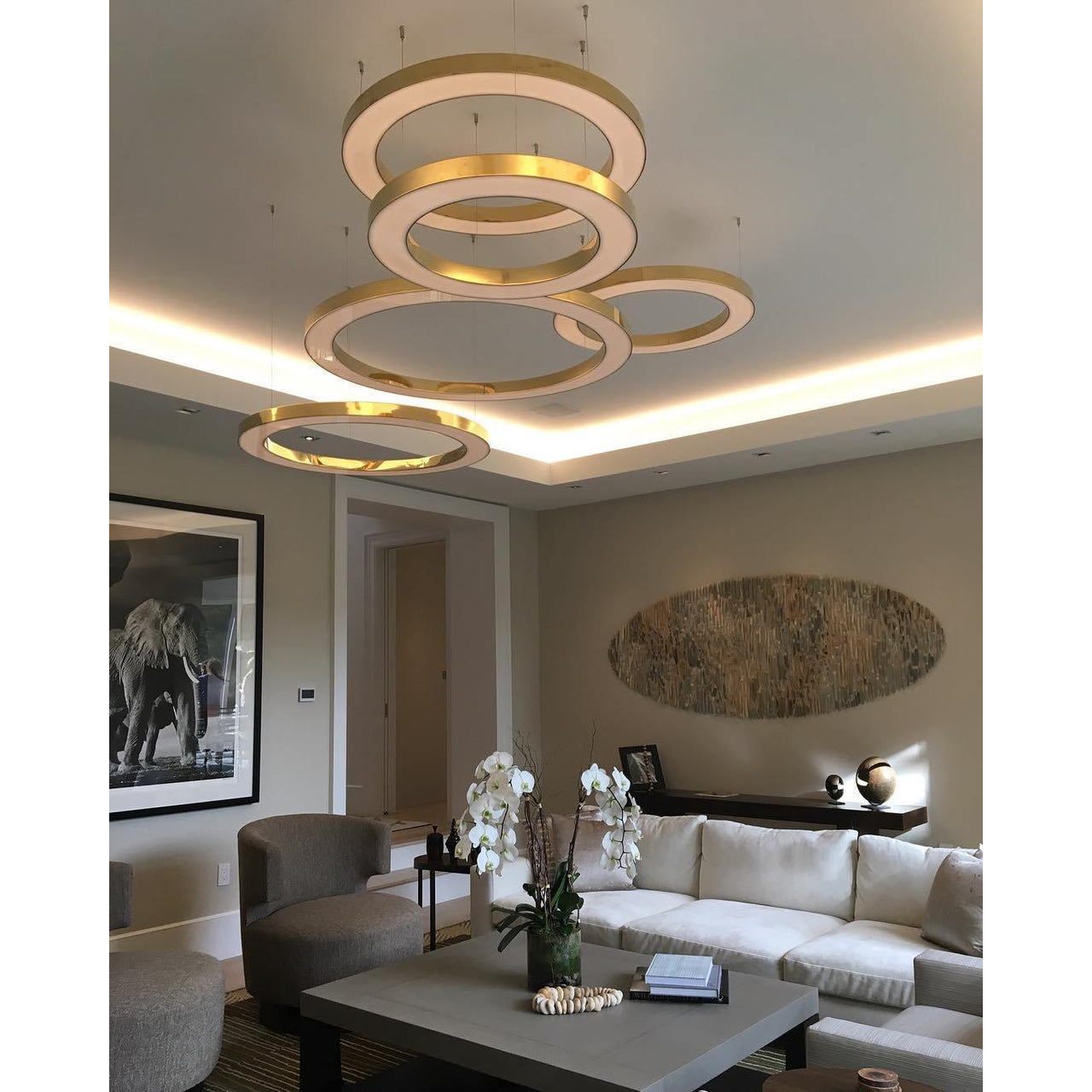 Nymiran Modern Minimalist Acrylic Chandelier - Letslighting
