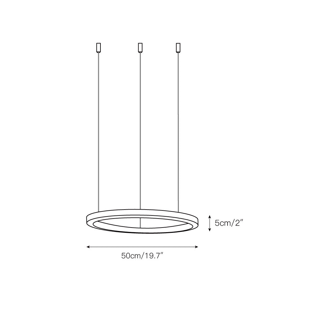 Nymiran Modern Minimalist Acrylic Chandelier - Letslighting