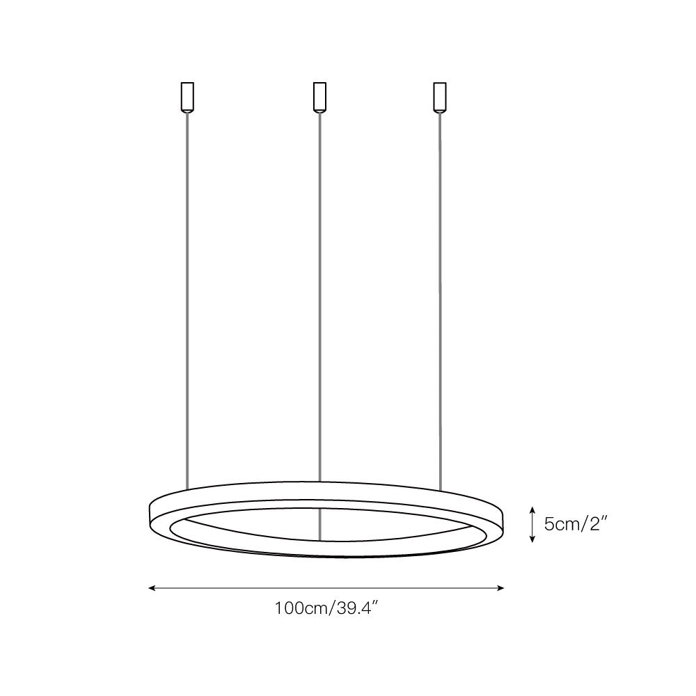 Nymiran Modern Minimalist Acrylic Chandelier - Letslighting