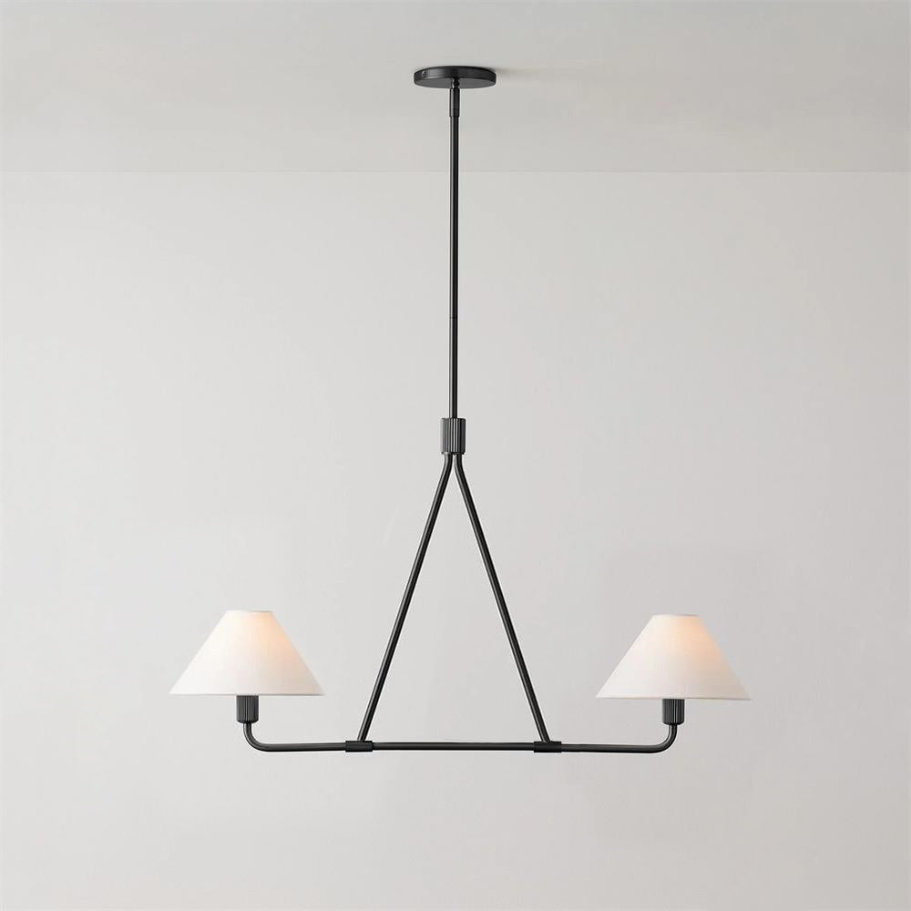 Ornuvyh Vintage Industrial Fabric Chandelier - Letslighting