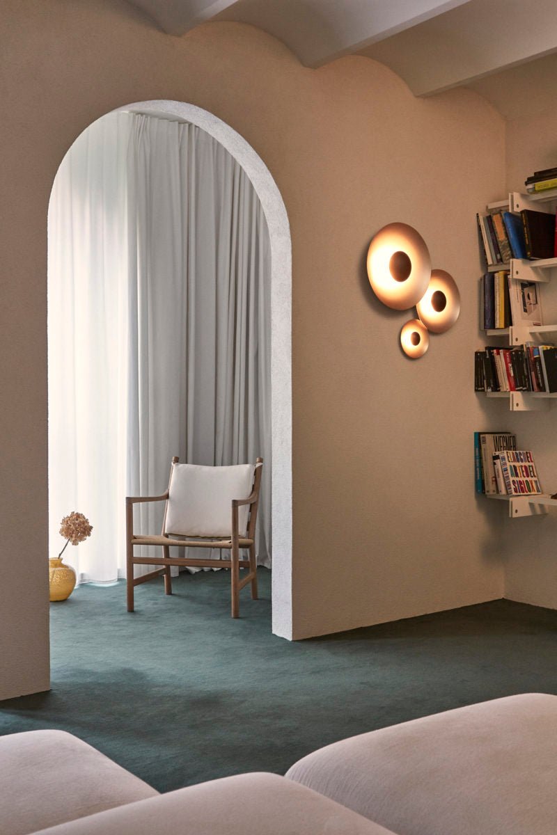 Ginger Modern Minimalist Round Wall Lamp - Letslighting