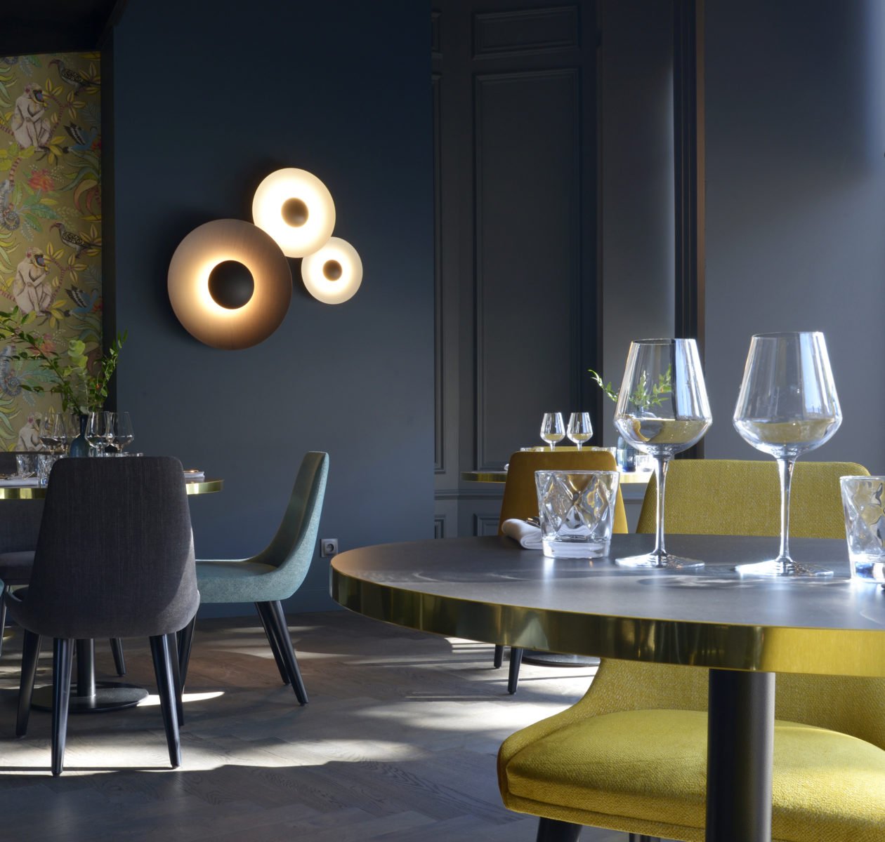 Ginger Modern Minimalist Round Wall Lamp - Letslighting