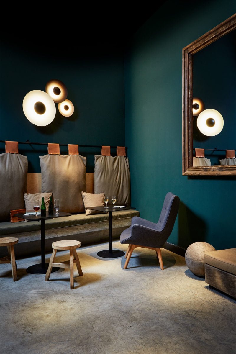 Ginger Modern Minimalist Round Wall Lamp - Letslighting
