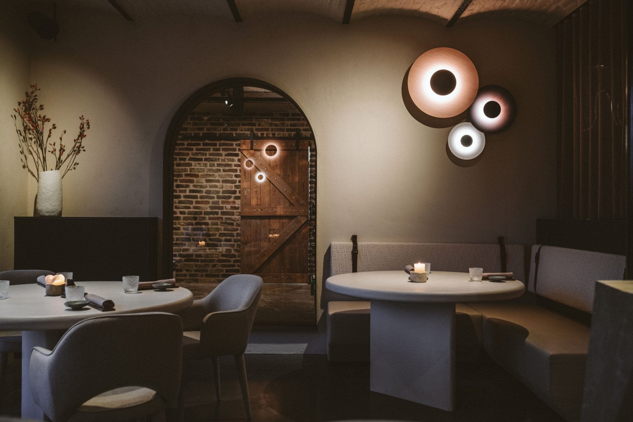 Ginger Modern Minimalist Round Wall Lamp - Letslighting