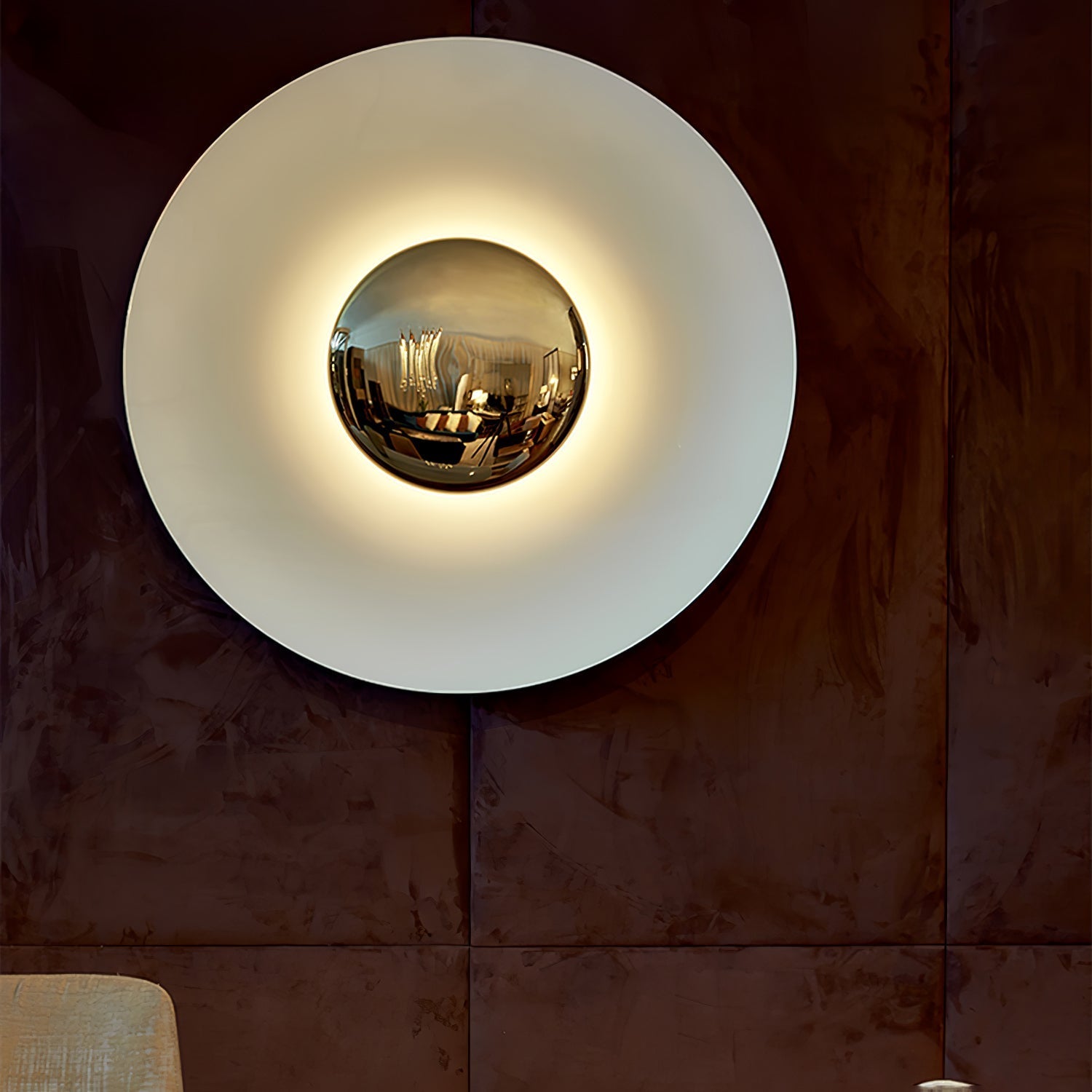 Peacemaker Elegance Simplicity Glow Wall Light - Letslighting