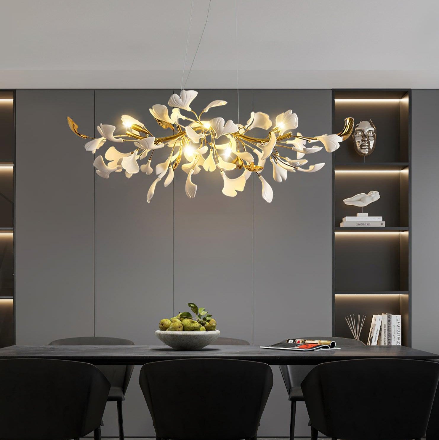 Gingko Chandelier D - Blowlighting