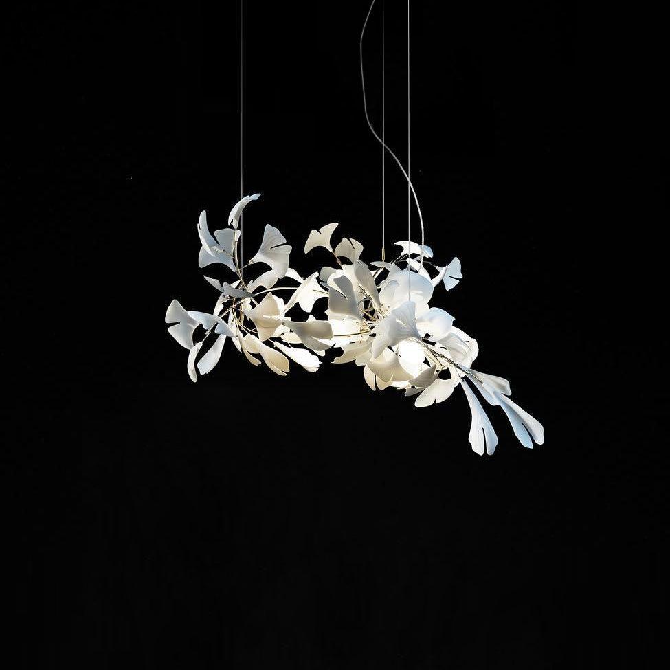 Gingko Chandelier A Style Leaf Branch Shape Modern Dining Room - Letslighting