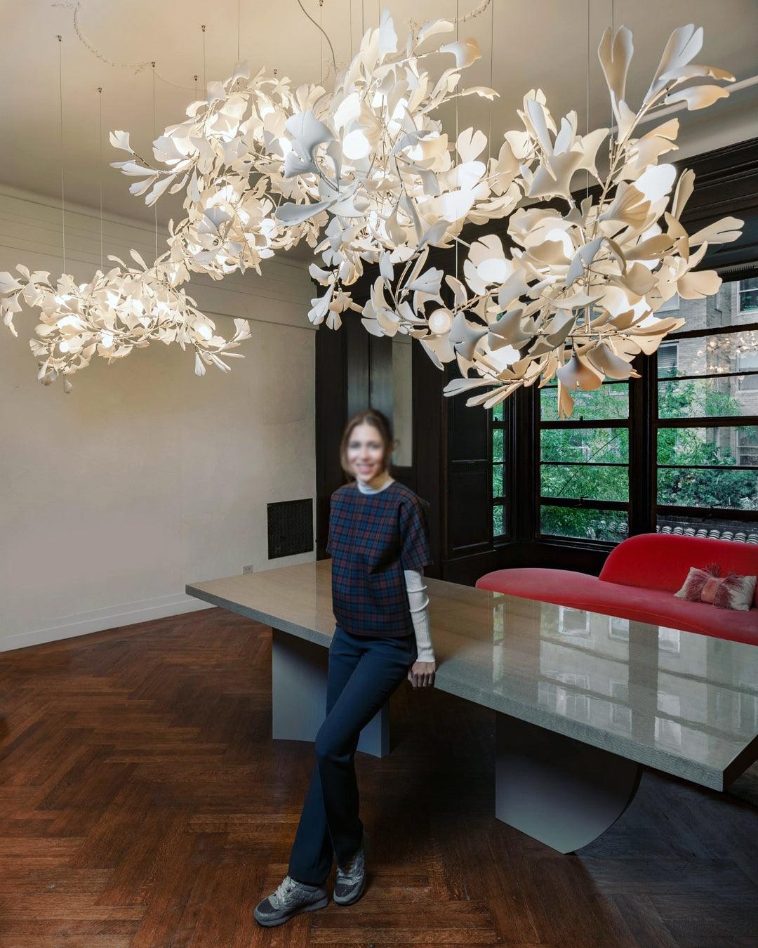 Elysia Floral Canopy Chandelier - Letslighting