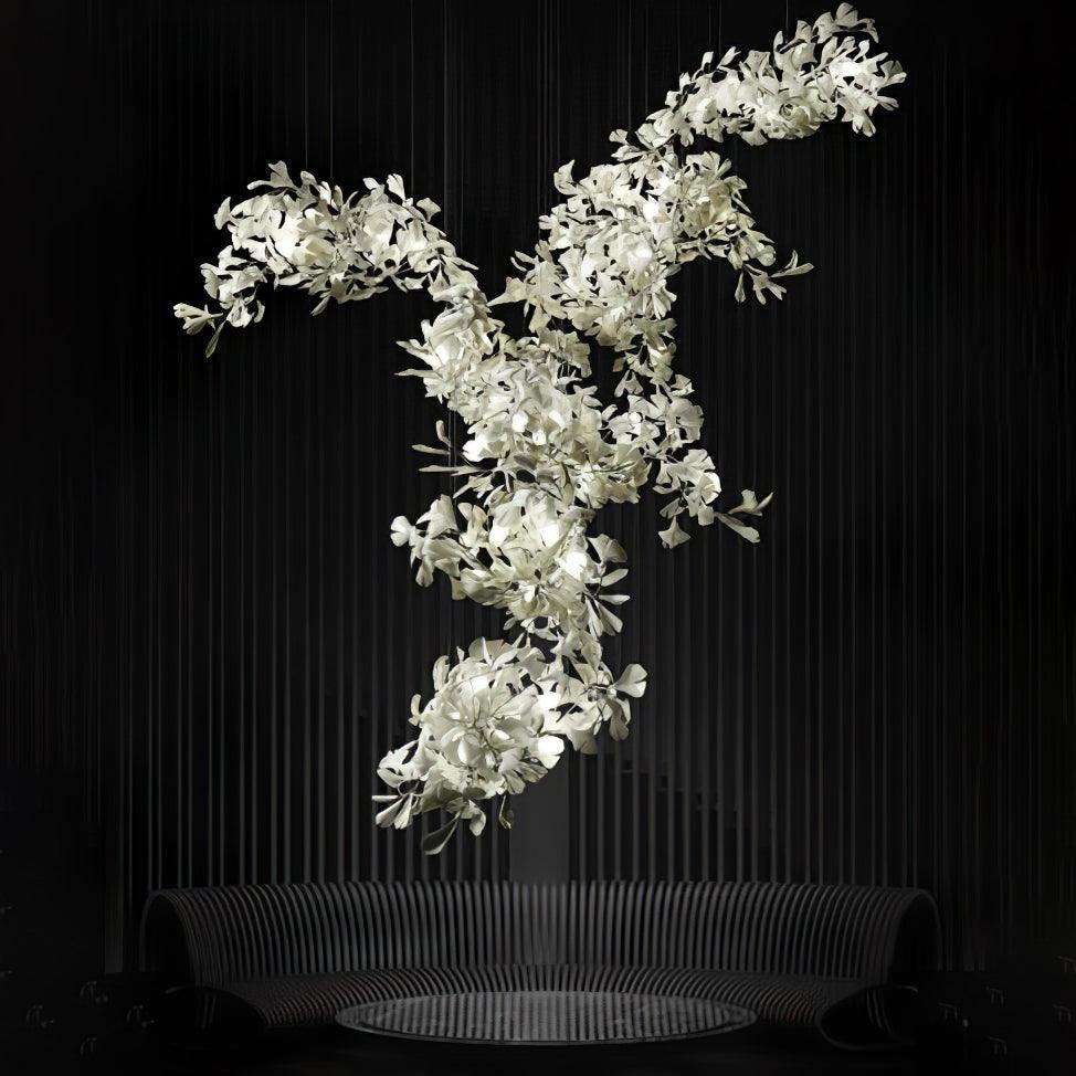 Alvenan Gingko Ceramic Combination Chandelier - Letslighting