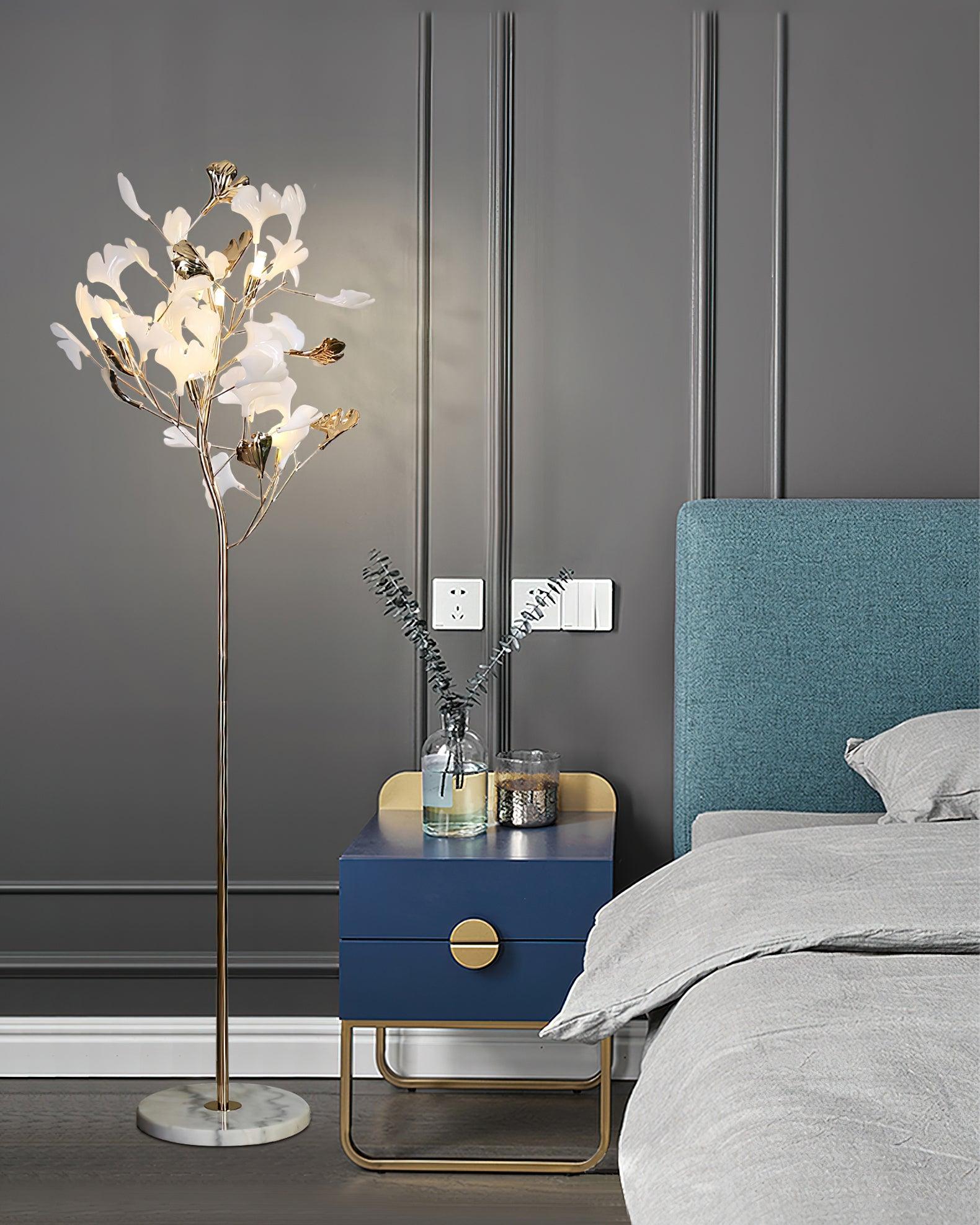 Anoren Luxury Floral Floor Lamp - Letslighting