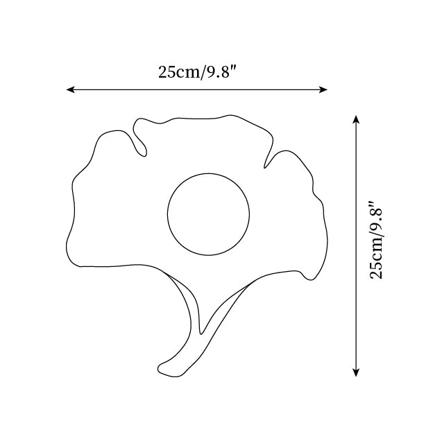 Olivia Ginkgo Leaf Shape Wall Lamp - Letslighting