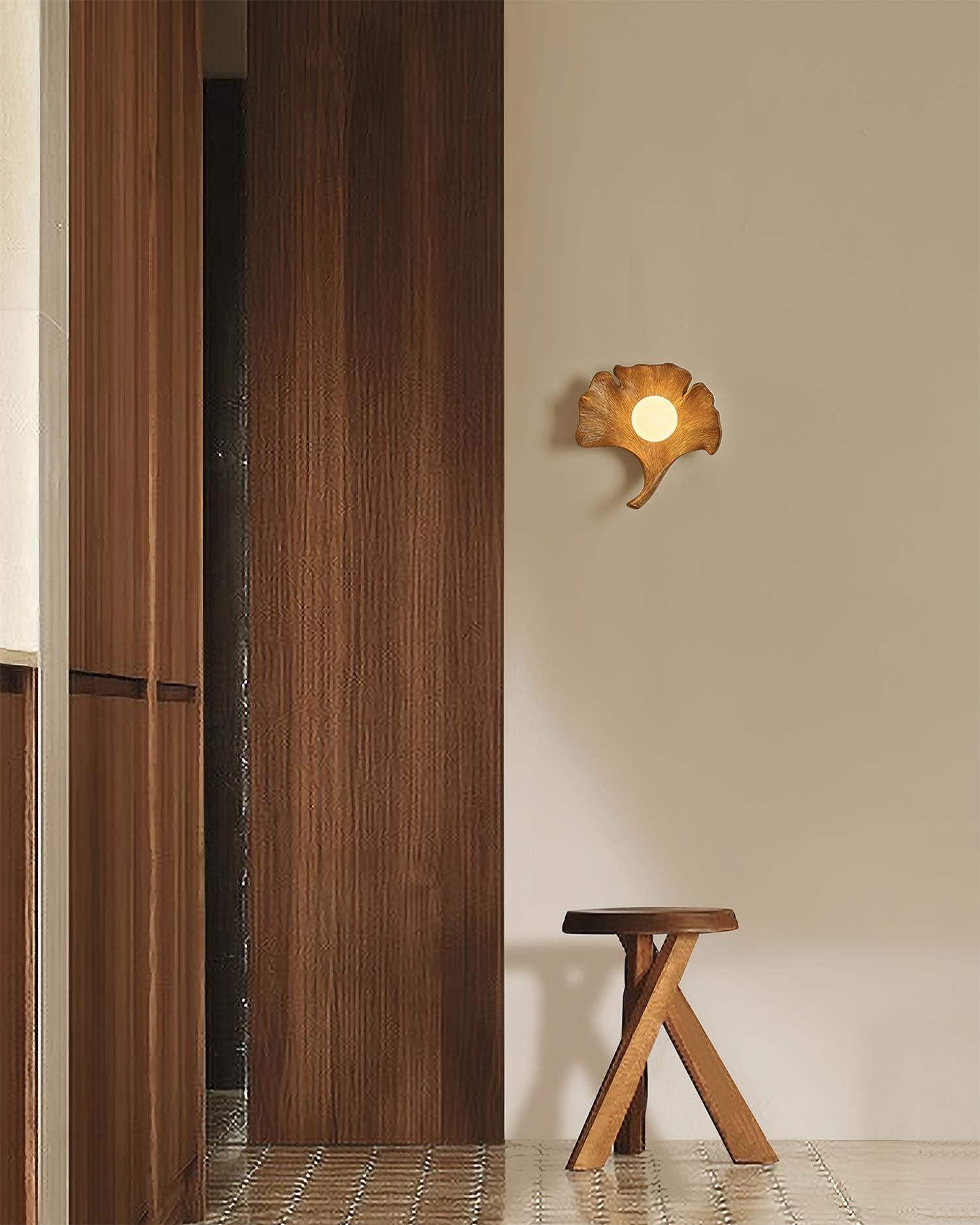 Olivia Ginkgo Leaf Shape Wall Lamp - Letslighting