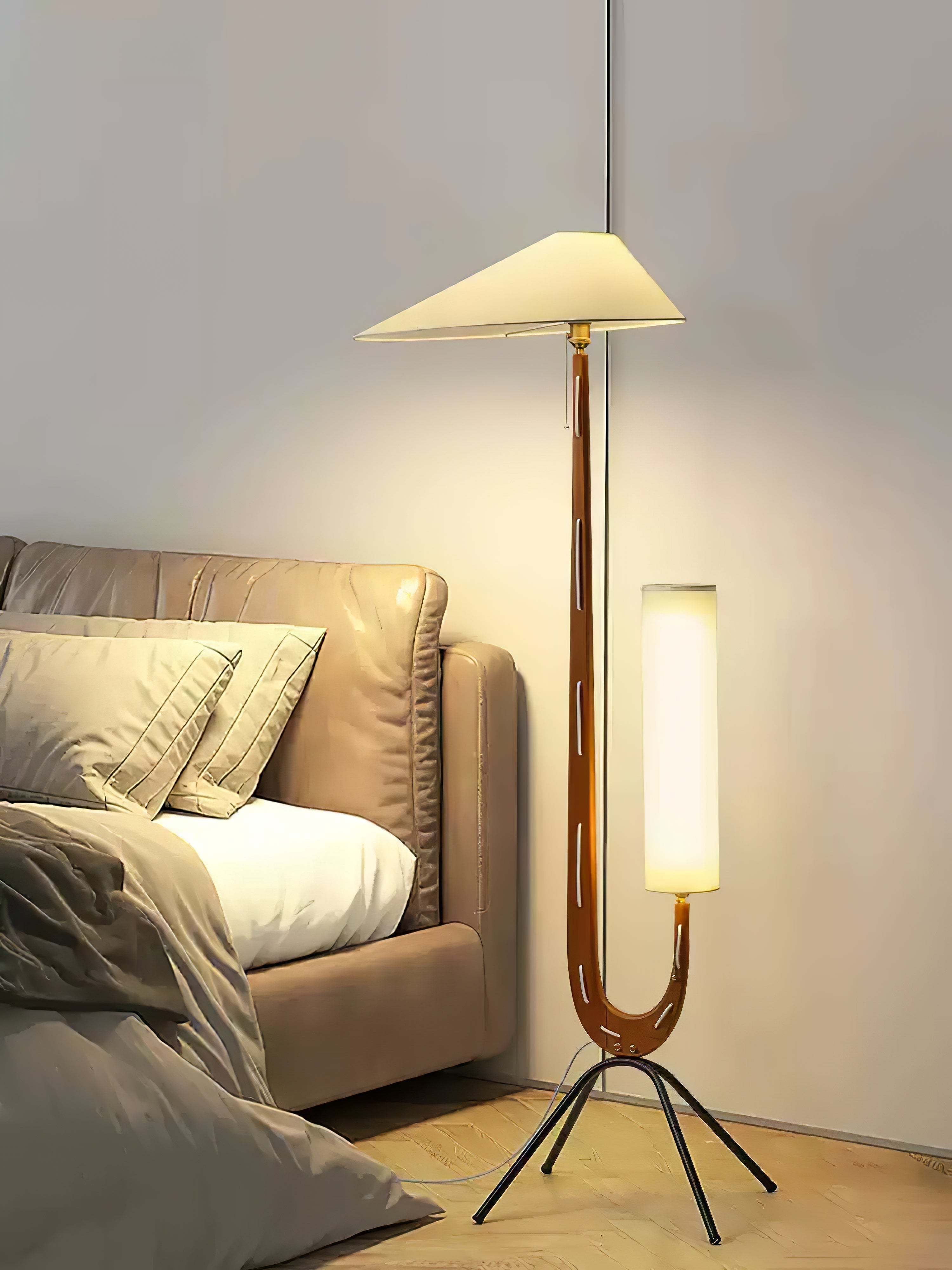 Novael Fabric Scandinavian Floor Lamp - Letslighting
