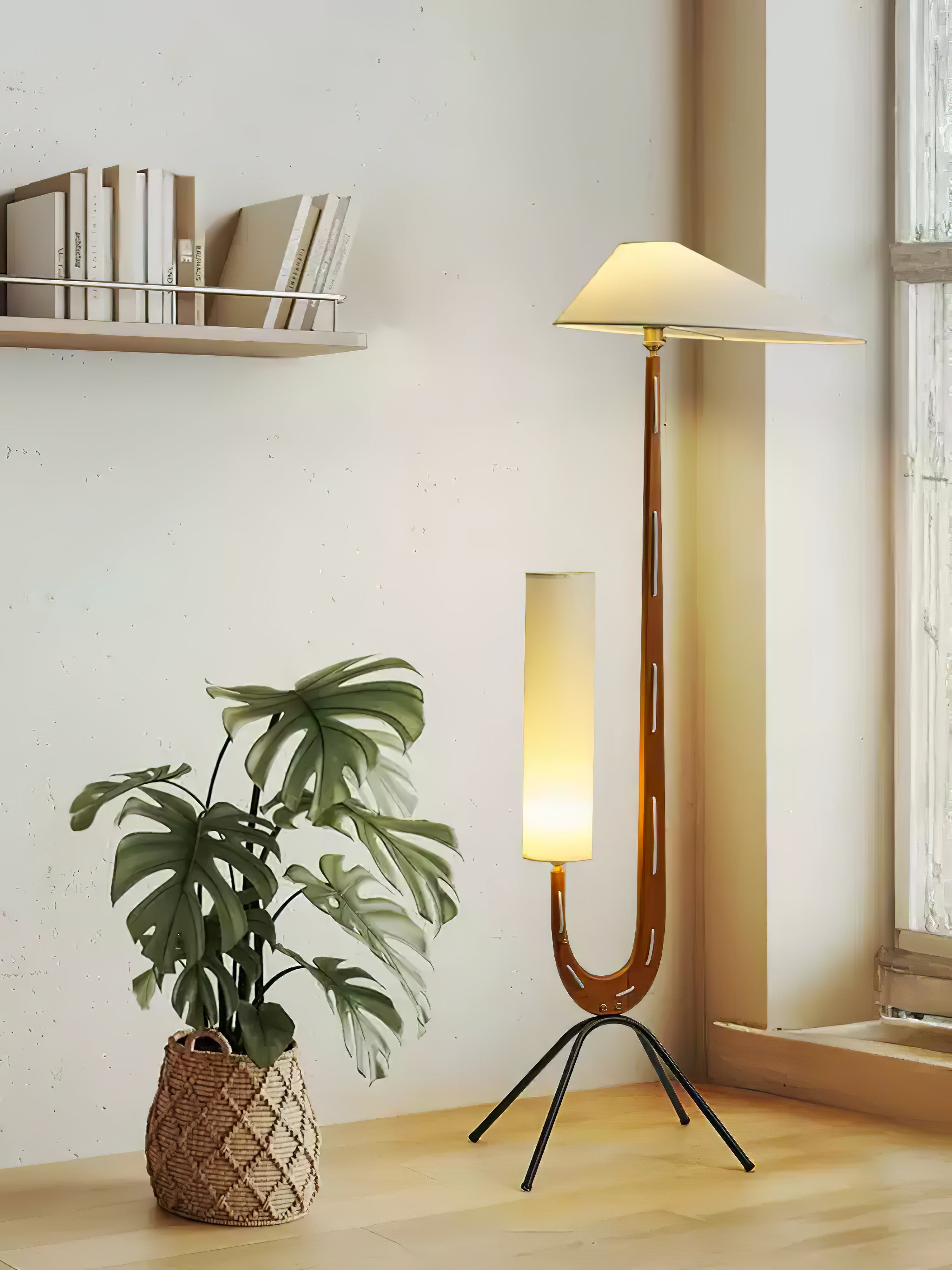 Novael Fabric Scandinavian Floor Lamp - Letslighting