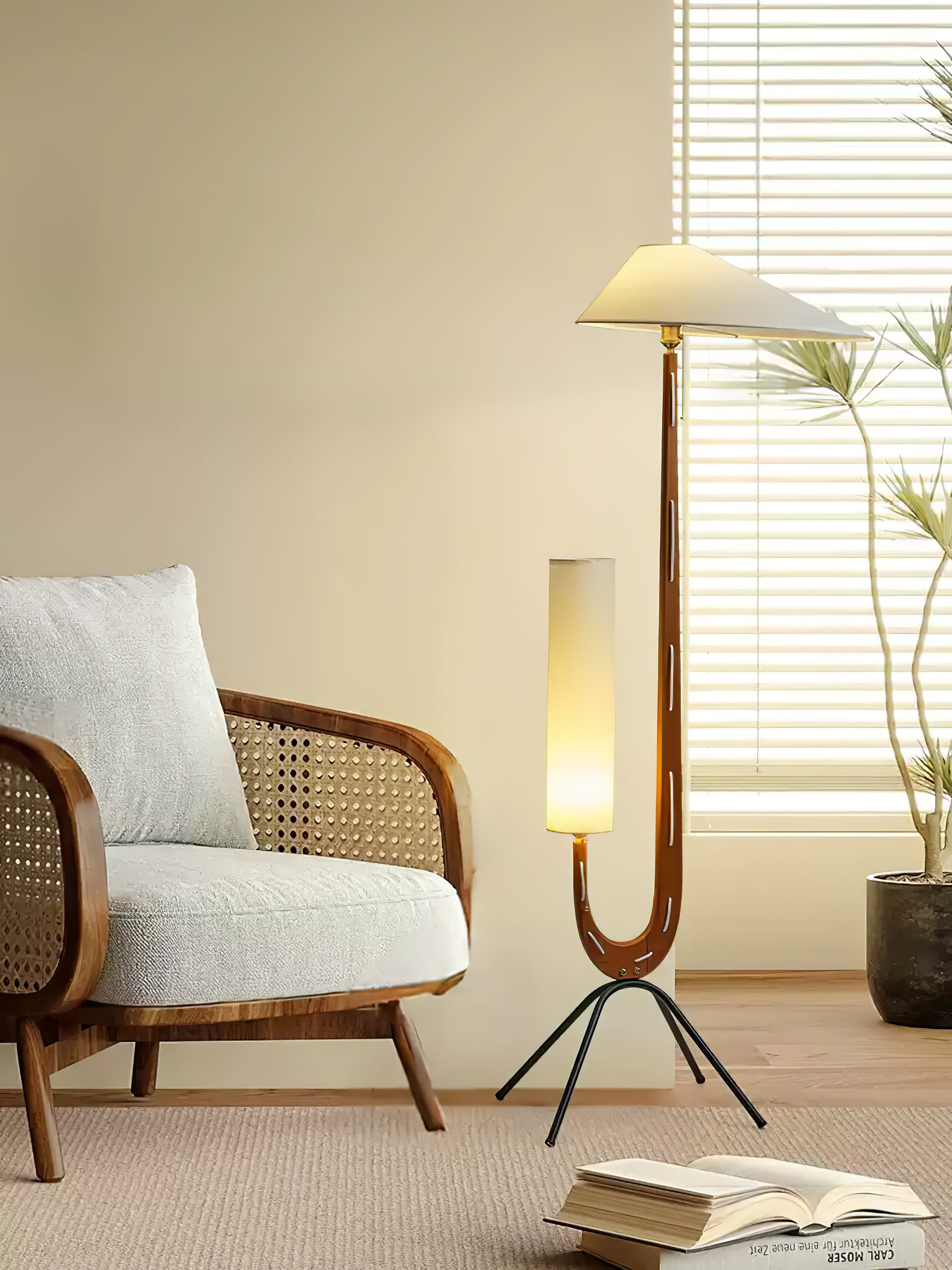 Novael Fabric Scandinavian Floor Lamp - Letslighting