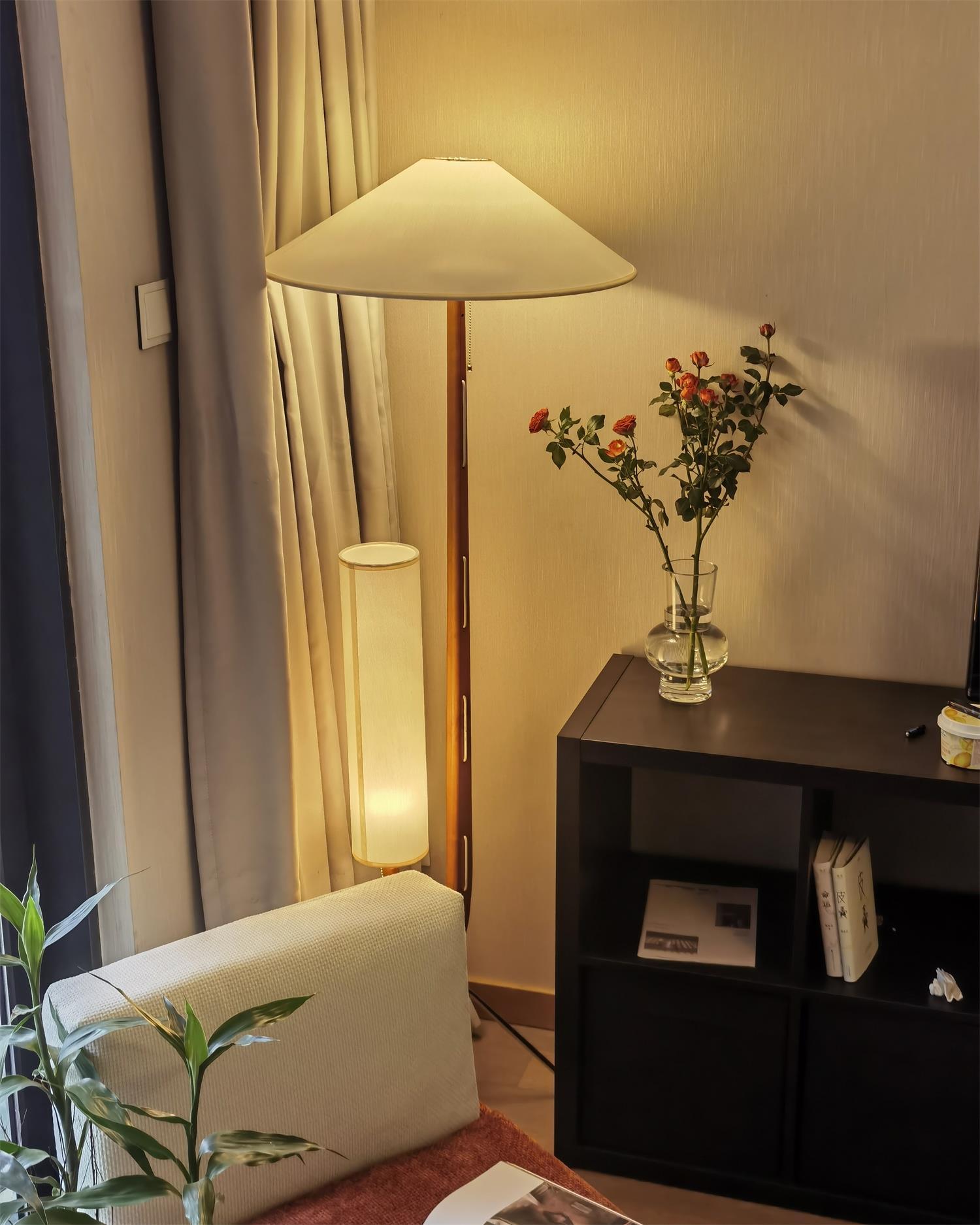 Novael Fabric Scandinavian Floor Lamp - Letslighting