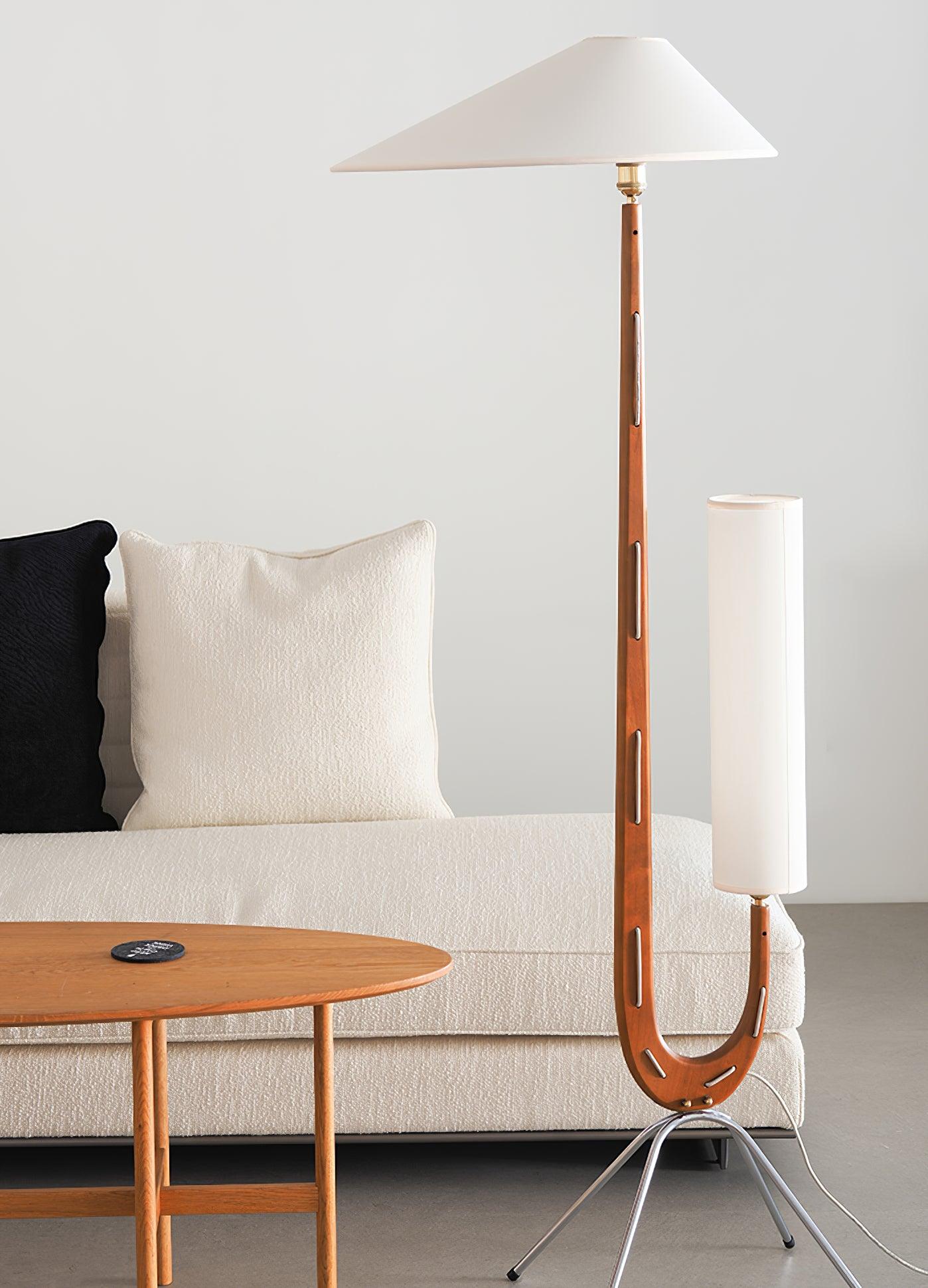 Novael Fabric Scandinavian Floor Lamp - Letslighting