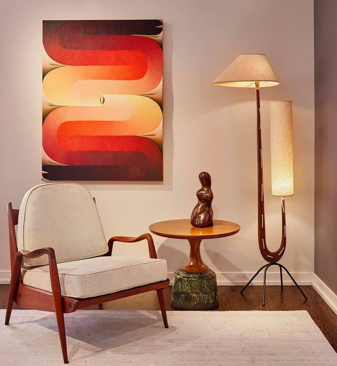 Novael Fabric Scandinavian Floor Lamp - Letslighting