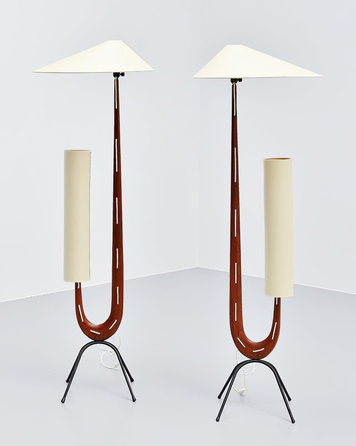 Novael Fabric Scandinavian Floor Lamp - Letslighting