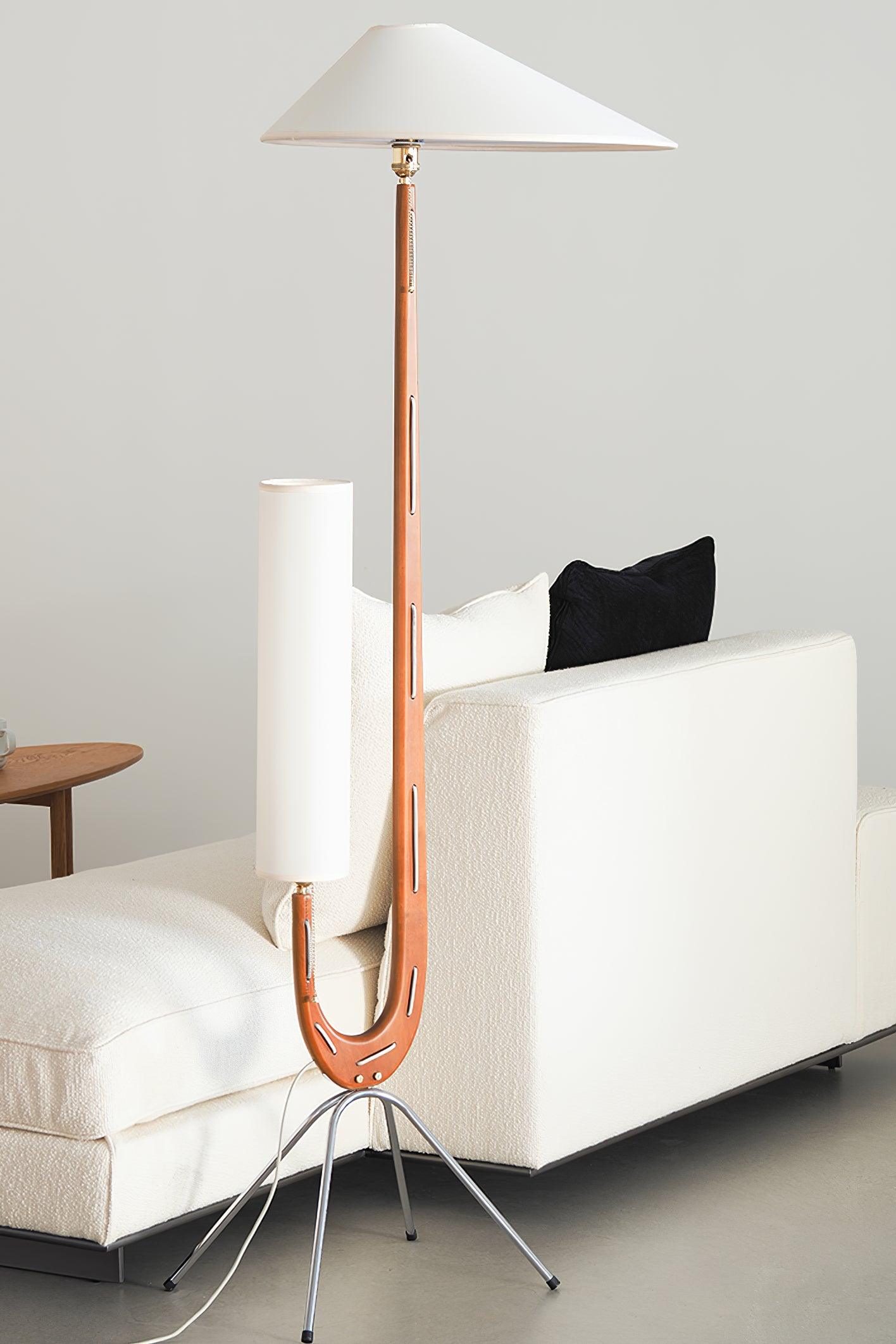 Novael Fabric Scandinavian Floor Lamp - Letslighting